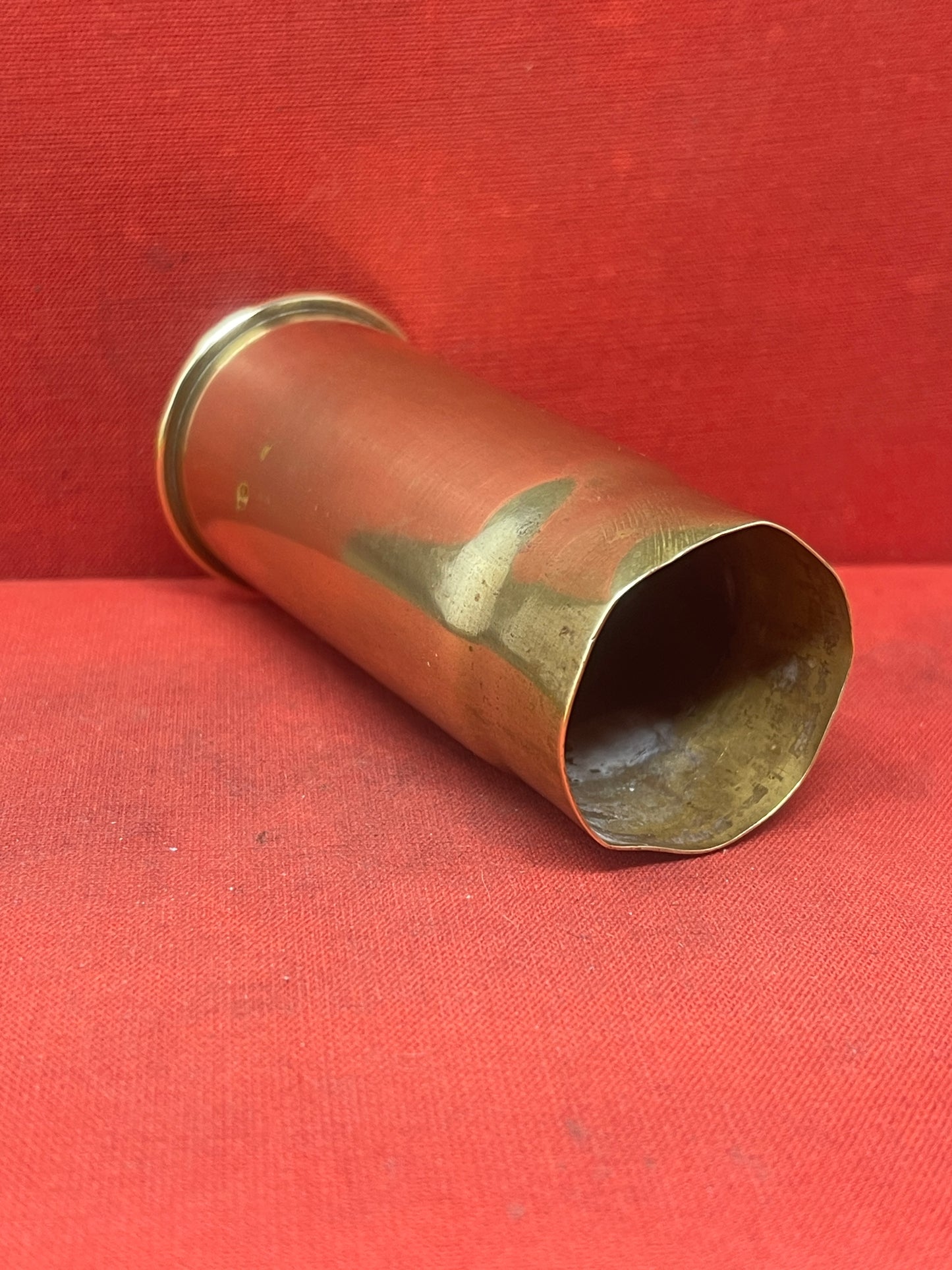 French 37mm Brass Cartridge Case 37-85 PD.Ps 17/10/14