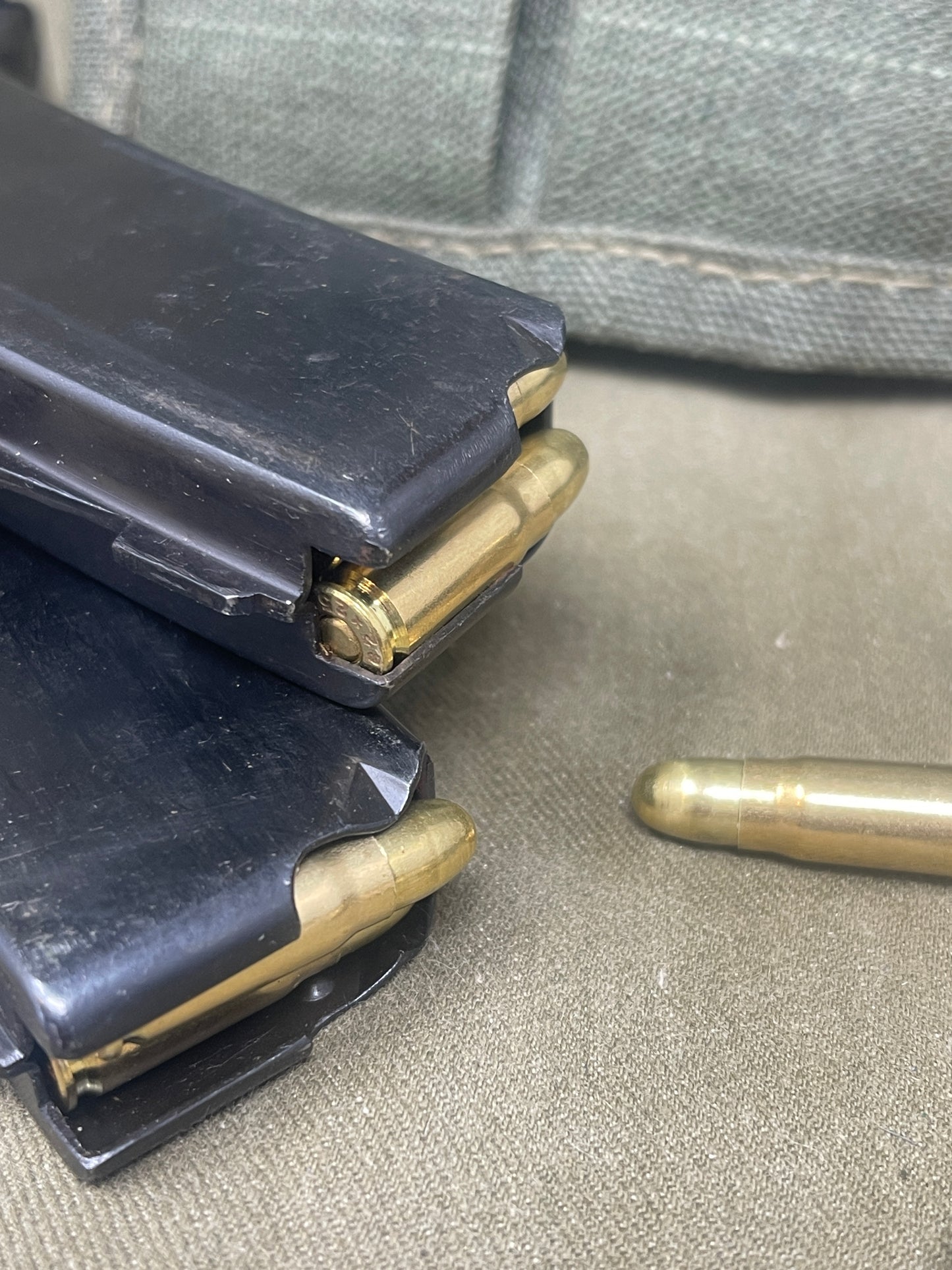 3 x PPS-43 Magazine Pouch with 15 INERT 7.62x25 Rounds – Durable & Authentic