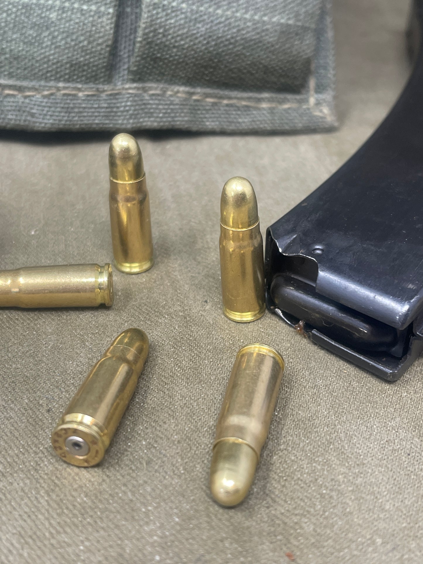 3 x PPS-43 Magazine Pouch with 15 INERT 7.62x25 Rounds – Durable & Authentic