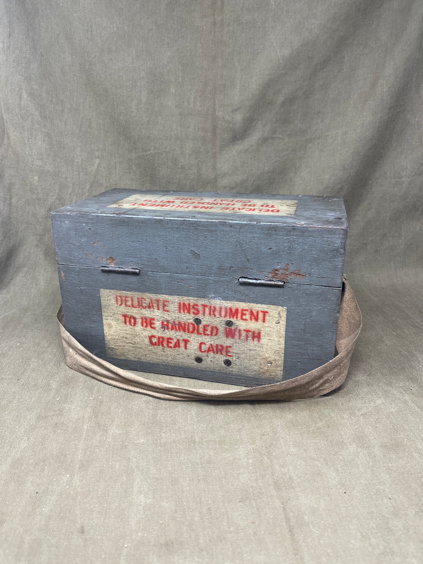 Royal Air Force Original British WWII RAF Bomber Bubble Sextant Mark IX in Bakelite Wall-mounted Case