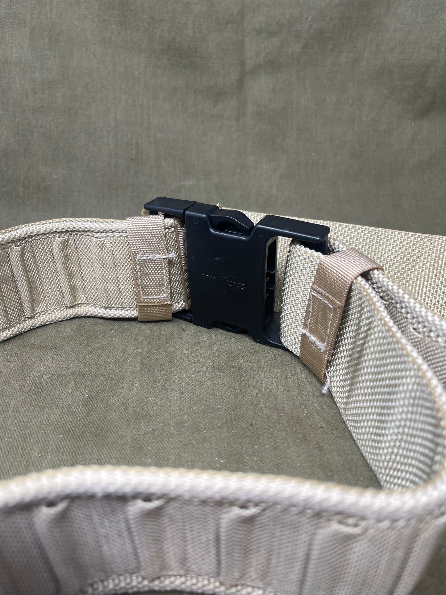 British Army Desert DPM Tactical Webbing Belt – Genuine Military Surplus