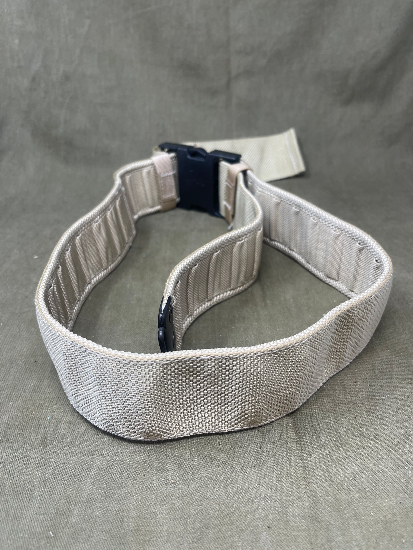 British Army Desert DPM Tactical Webbing Belt – Genuine Military Surplus