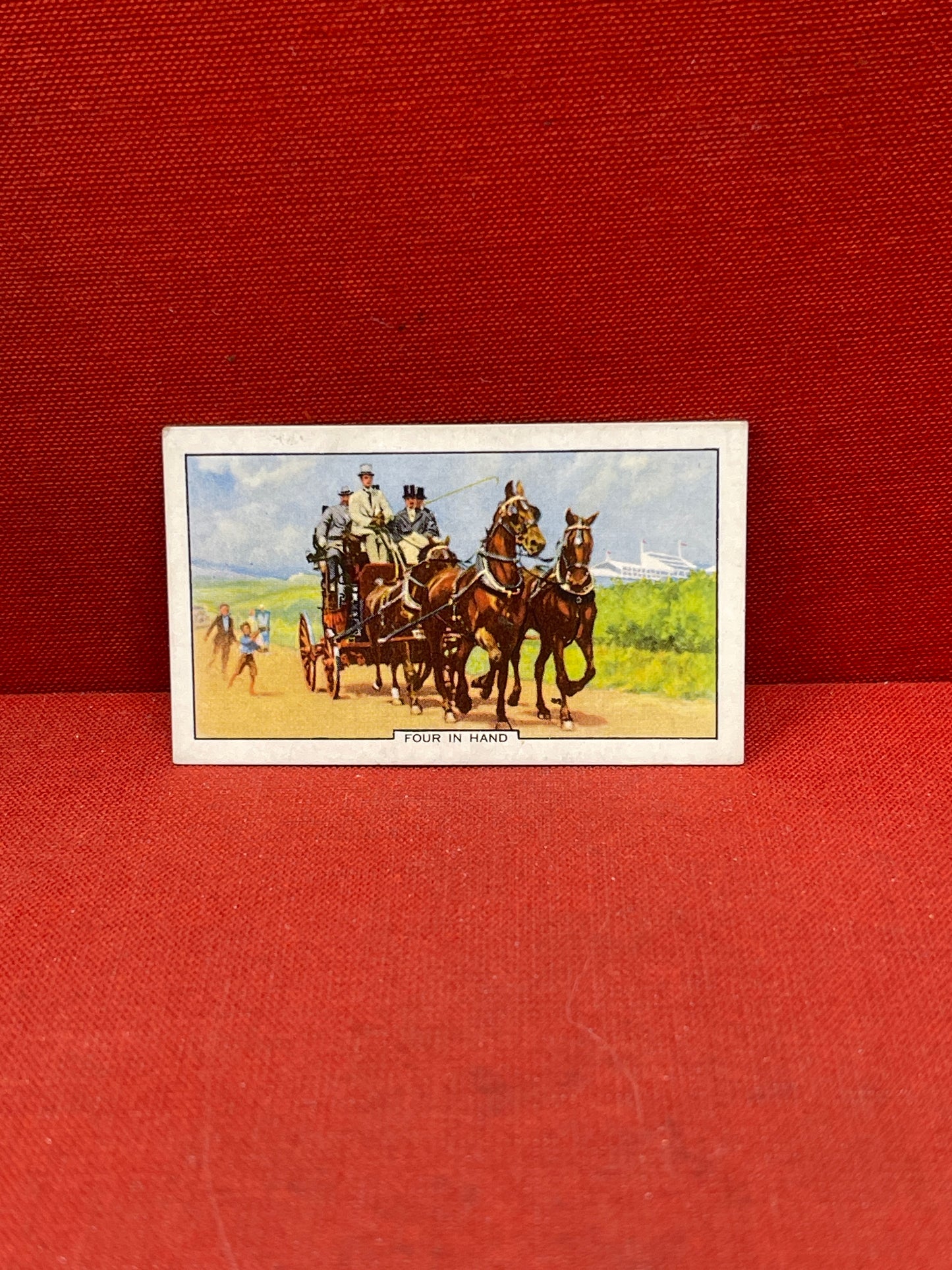 Gallaher Ltd Racing Scenes Series 48 Cigarette Cards 1938