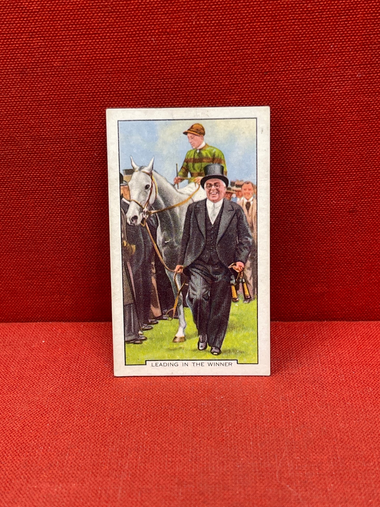 Gallaher Ltd Racing Scenes Series 48 Cigarette Cards 1938