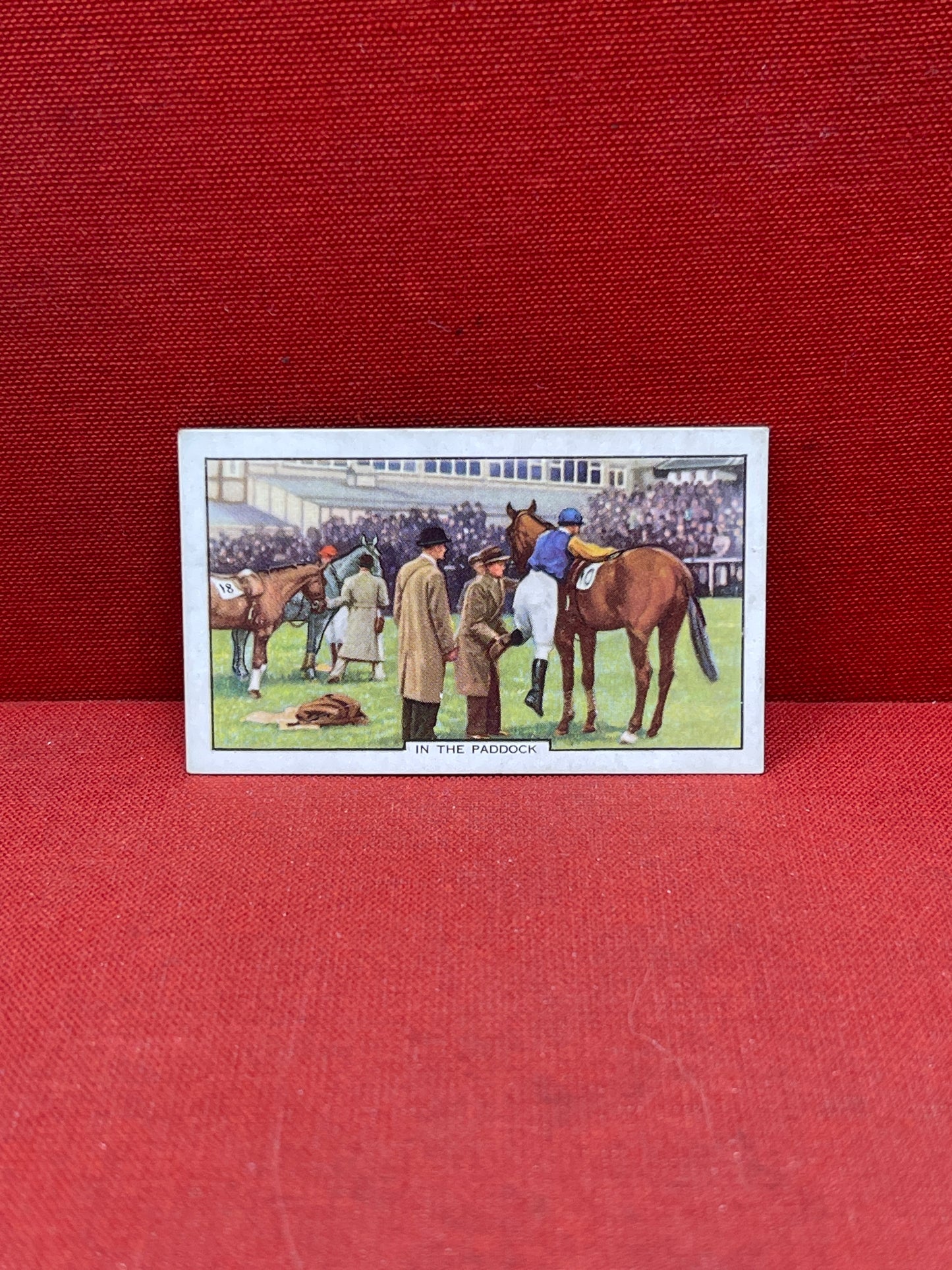 Gallaher Ltd Racing Scenes Series 48 Cigarette Cards 1938