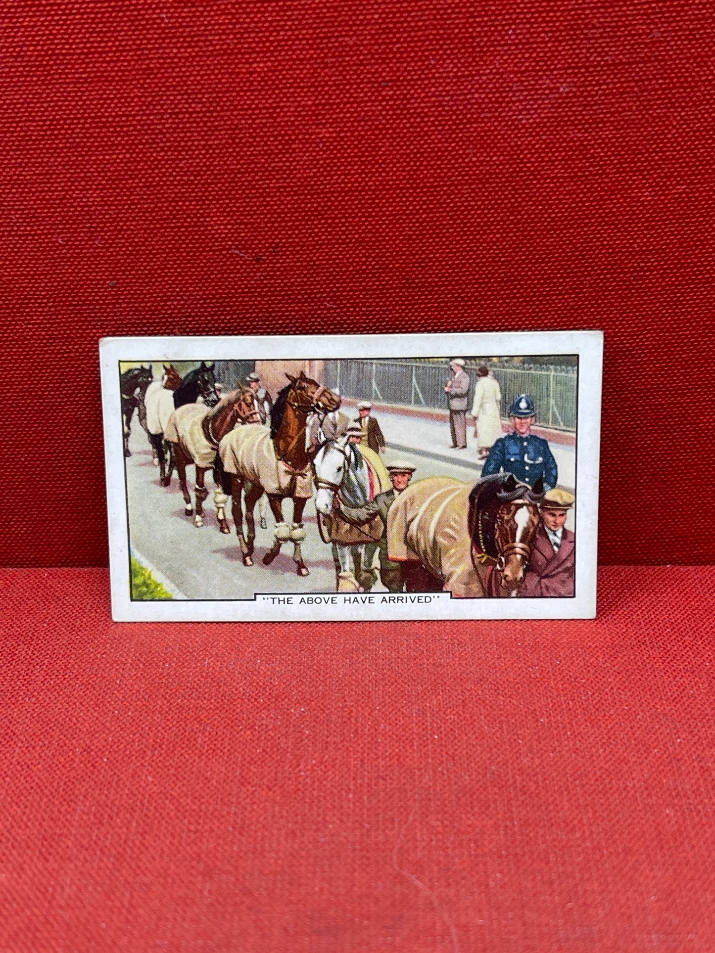 Gallaher Ltd Racing Scenes Series 48 Cigarette Cards 1938