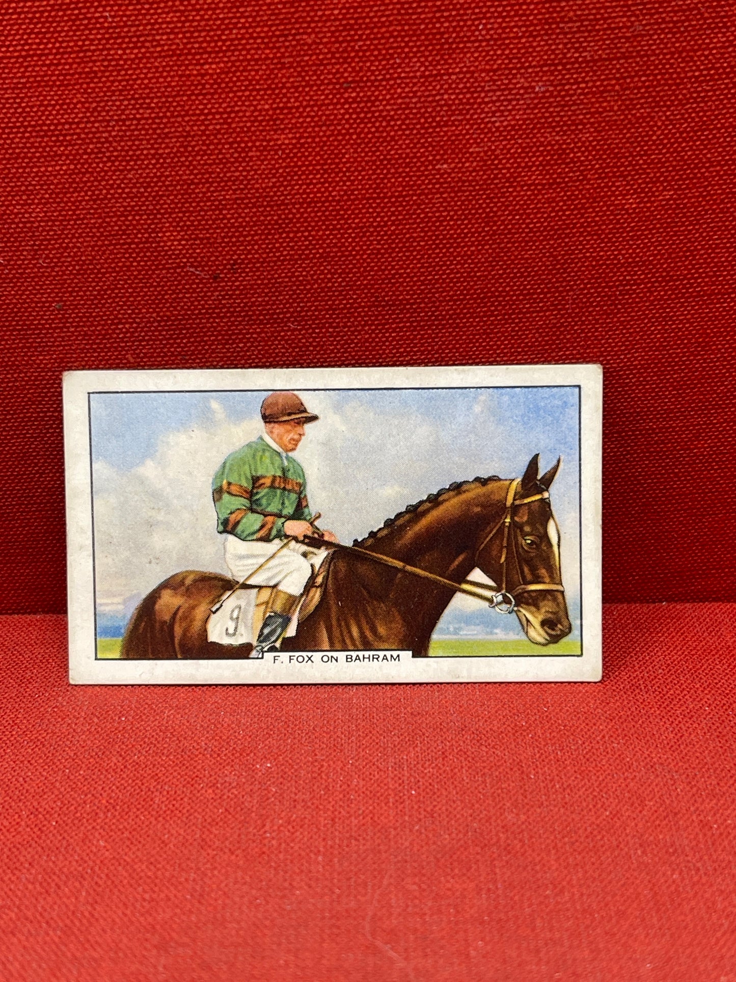 Gallaher Ltd Racing Scenes Series 48 Cigarette Cards 1938