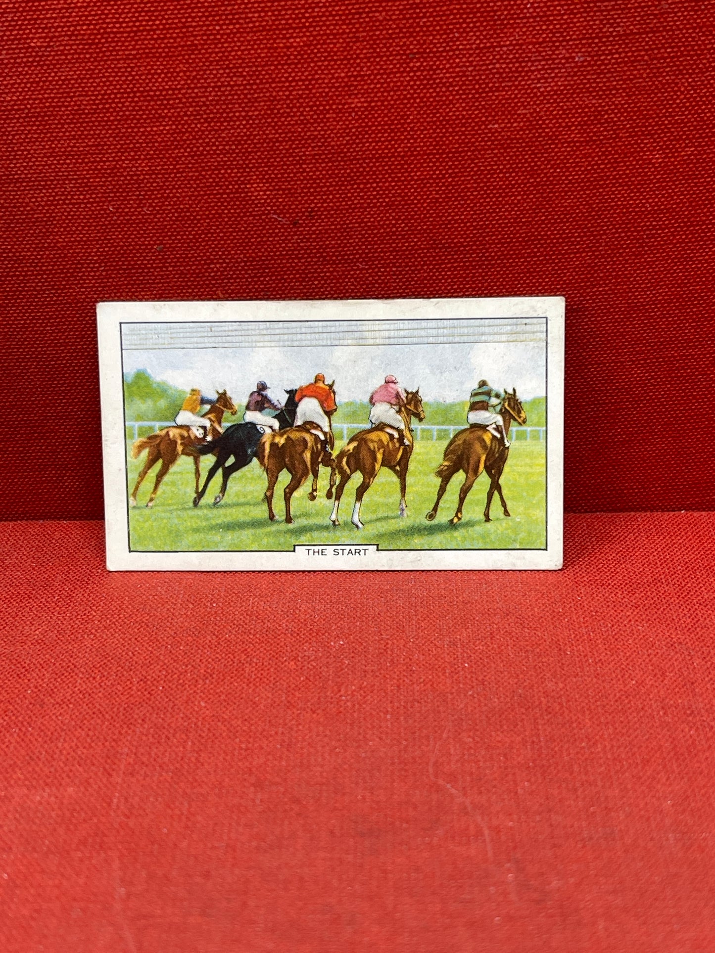 Gallaher Ltd Racing Scenes Series 48 Cigarette Cards 1938