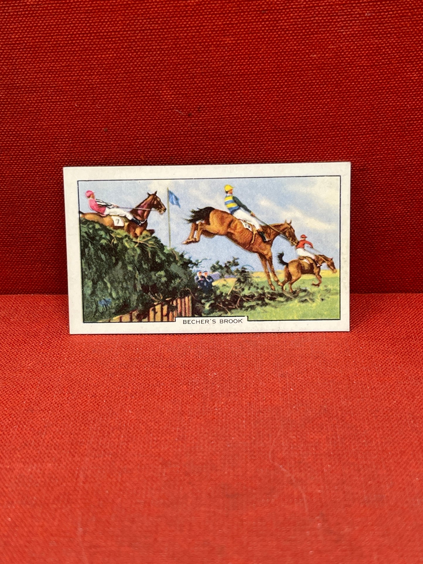 Gallaher Ltd Racing Scenes Series 48 Cigarette Cards 1938