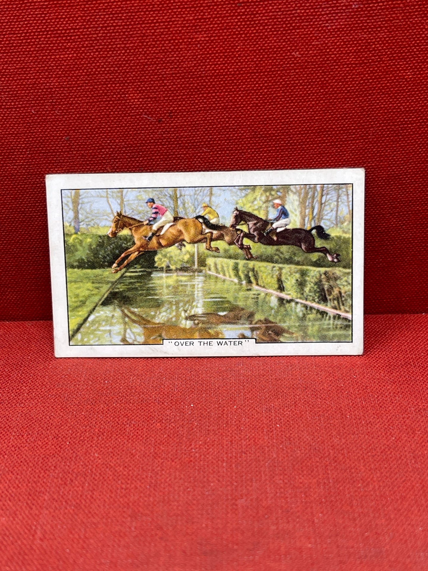 Gallaher Ltd Racing Scenes Series 48 Cigarette Cards 1938