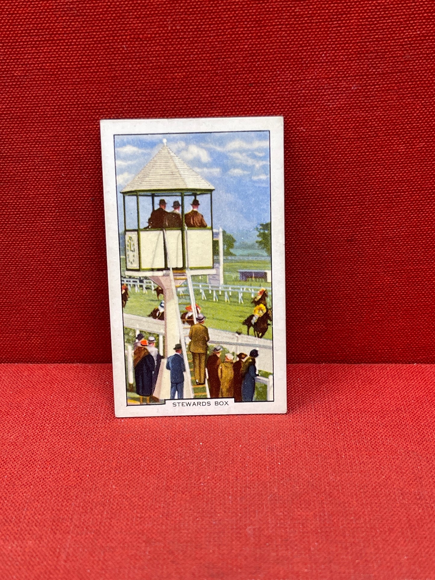 Gallaher Ltd Racing Scenes Series 48 Cigarette Cards 1938