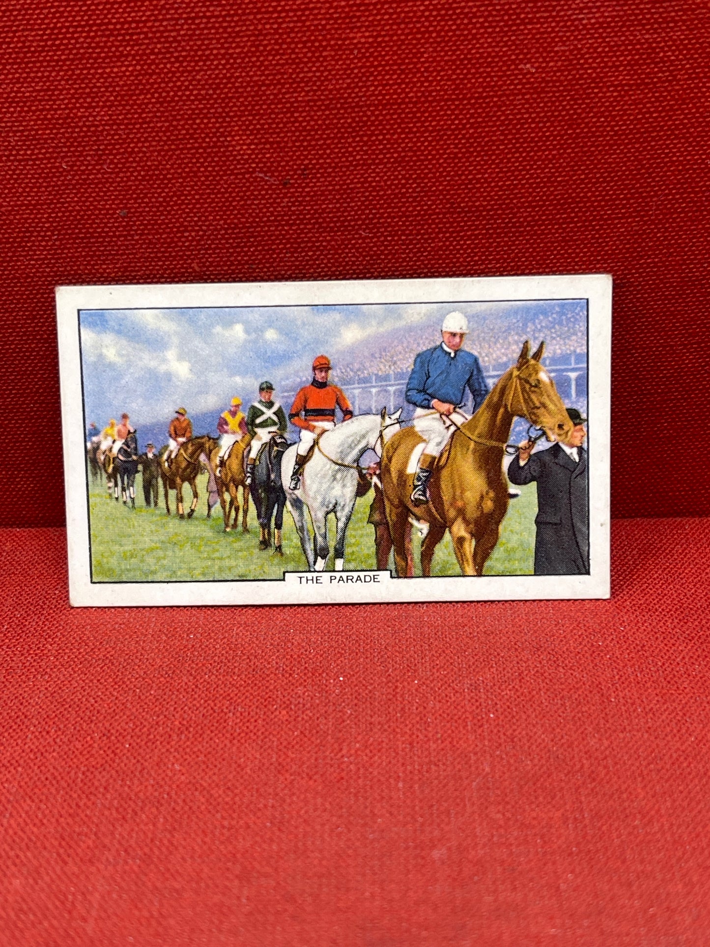 Gallaher Ltd Racing Scenes Series 48 Cigarette Cards 1938