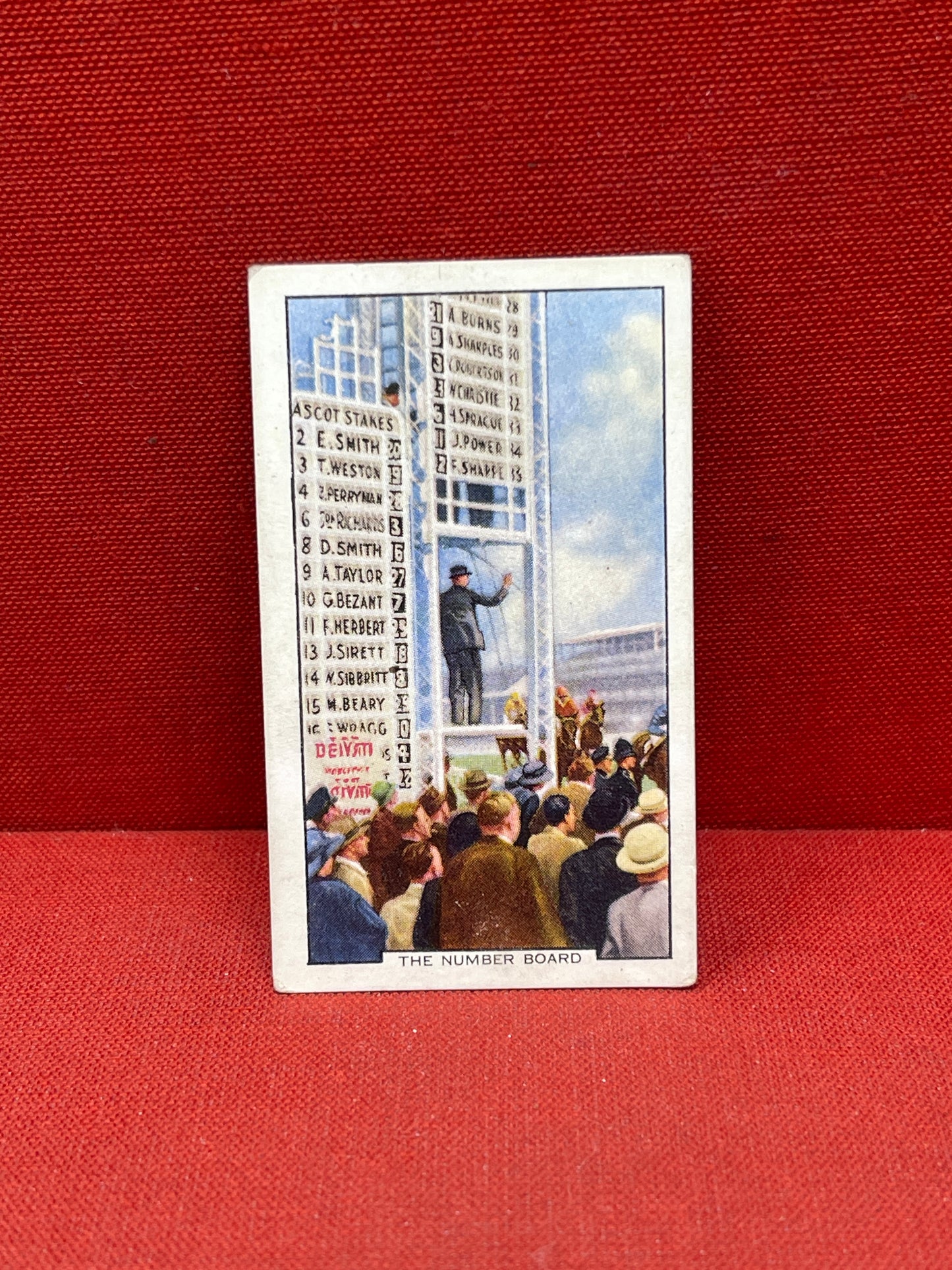 Gallaher Ltd Racing Scenes Series 48 Cigarette Cards 1938