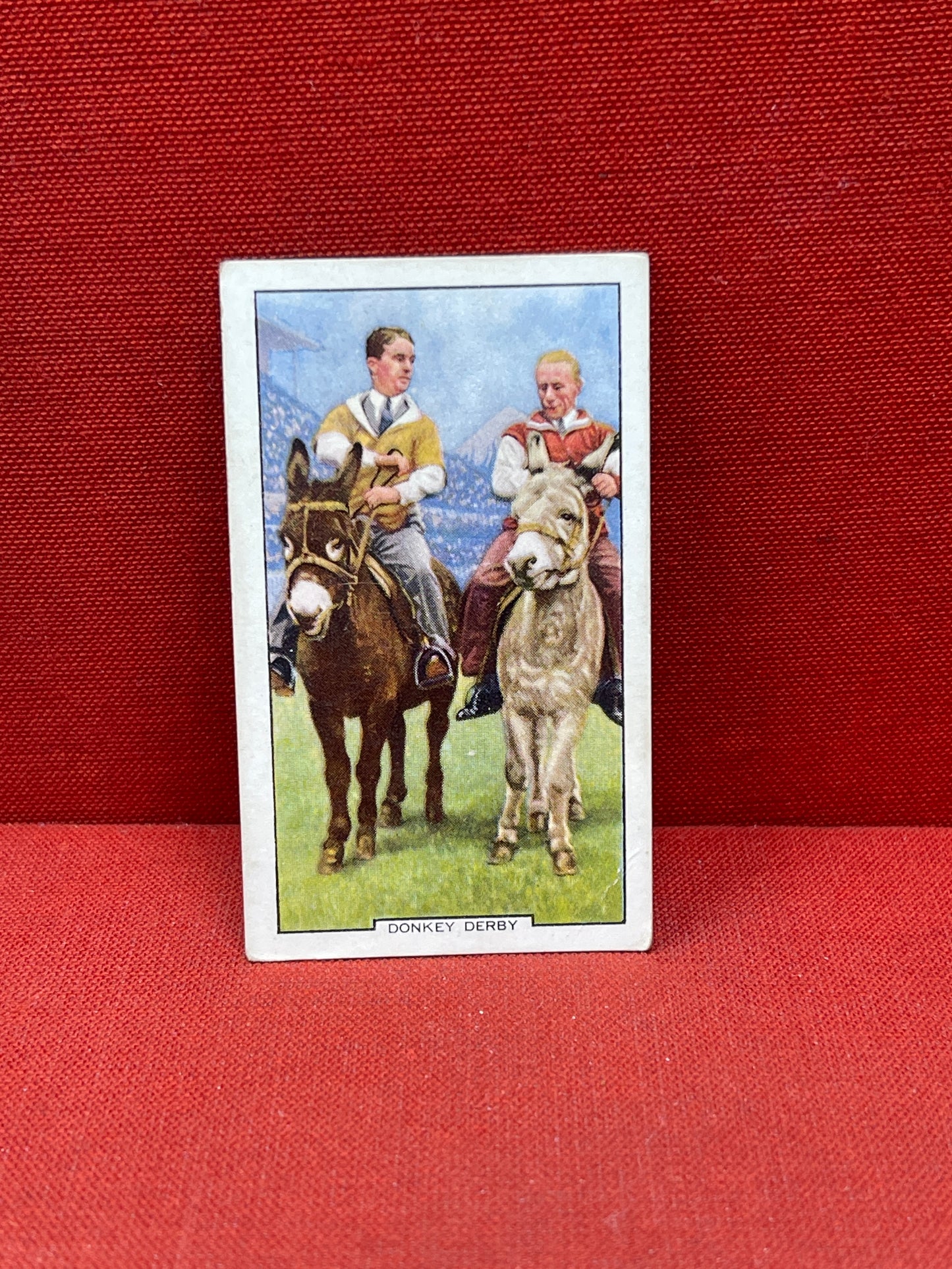 Gallaher Ltd Racing Scenes Series 48 Cigarette Cards 1938