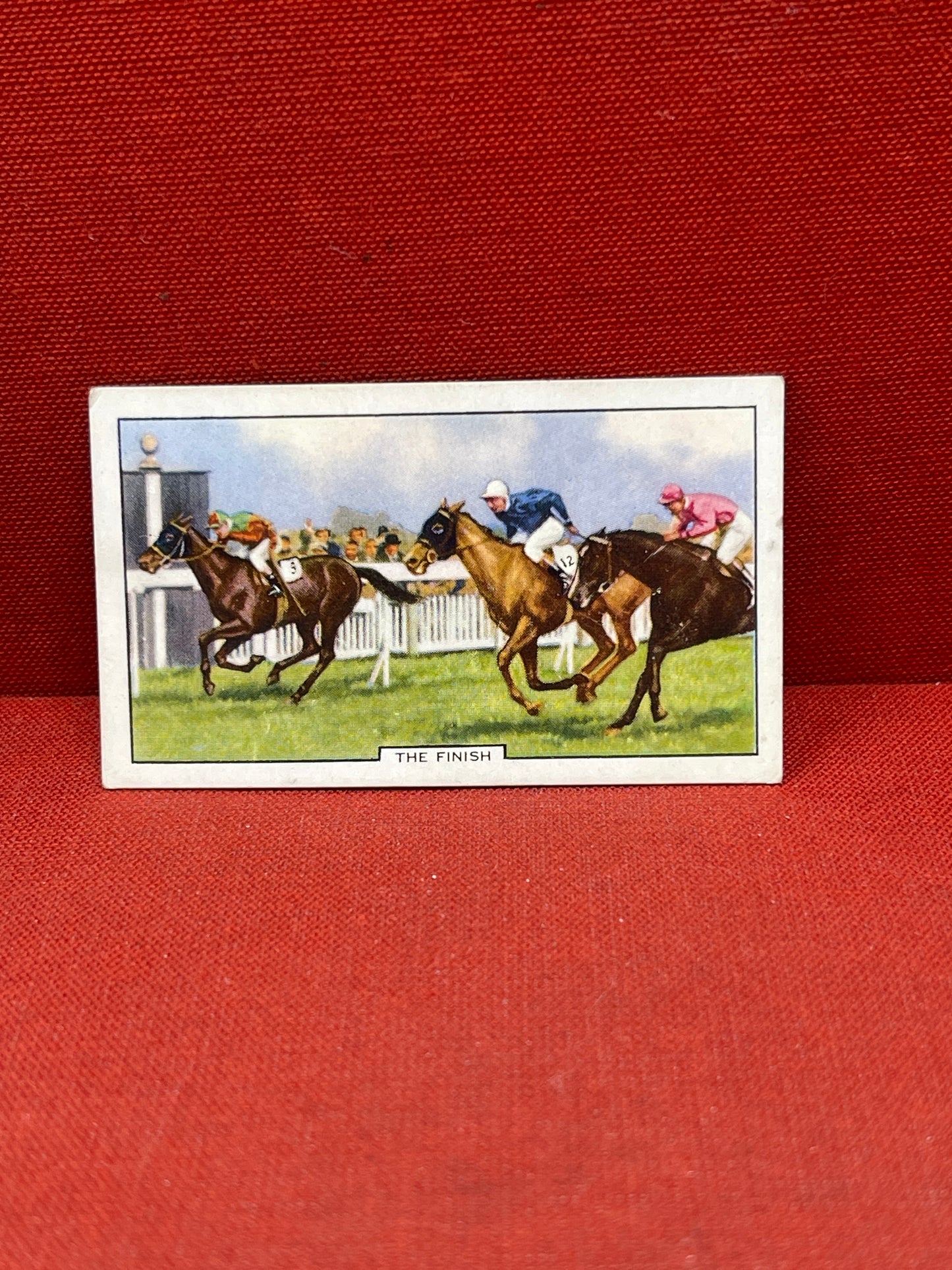 Gallaher Ltd Racing Scenes Series 48 Cigarette Cards 1938