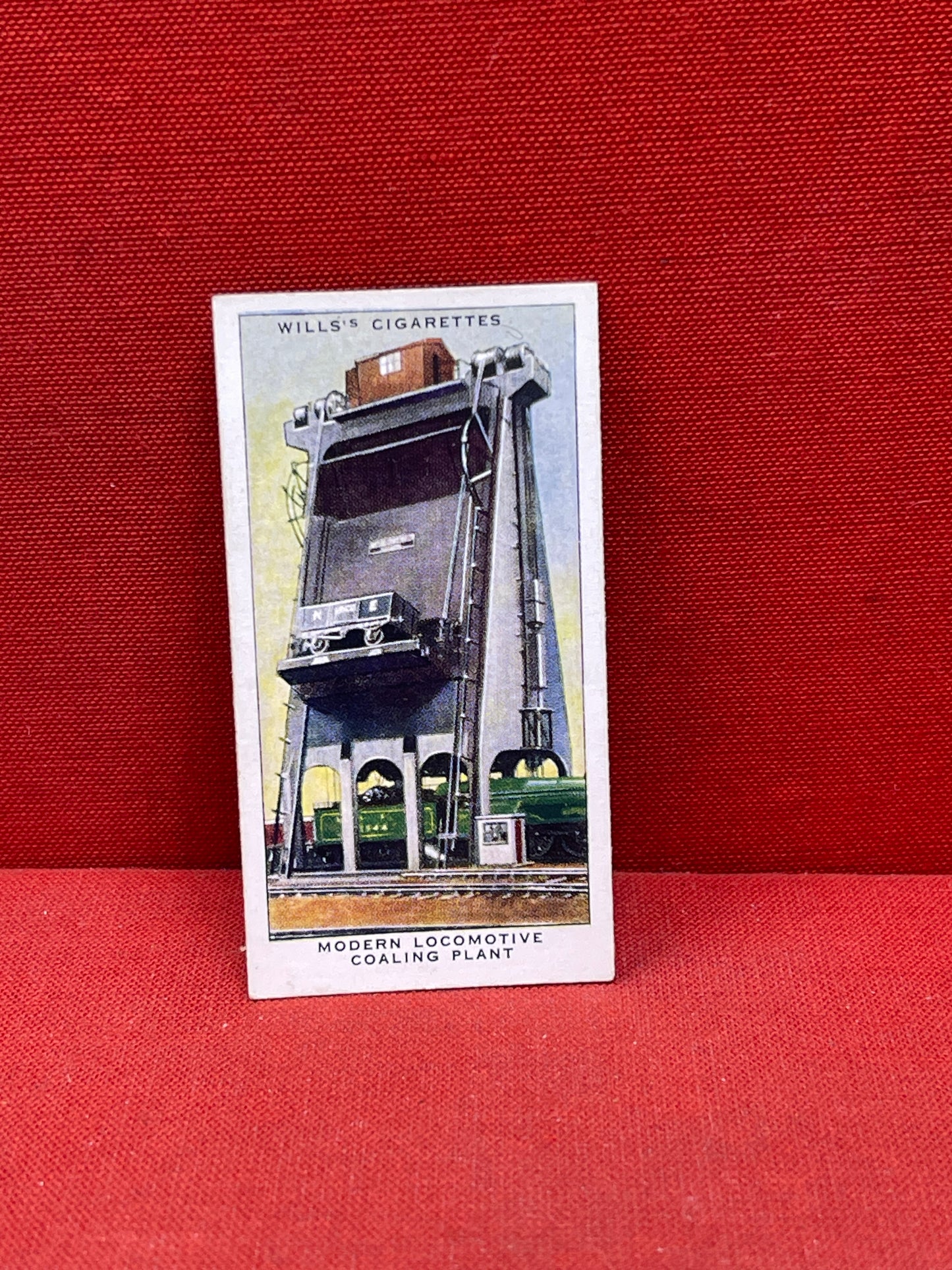 WD&HO WillsCigarette Cards Railway Equipment