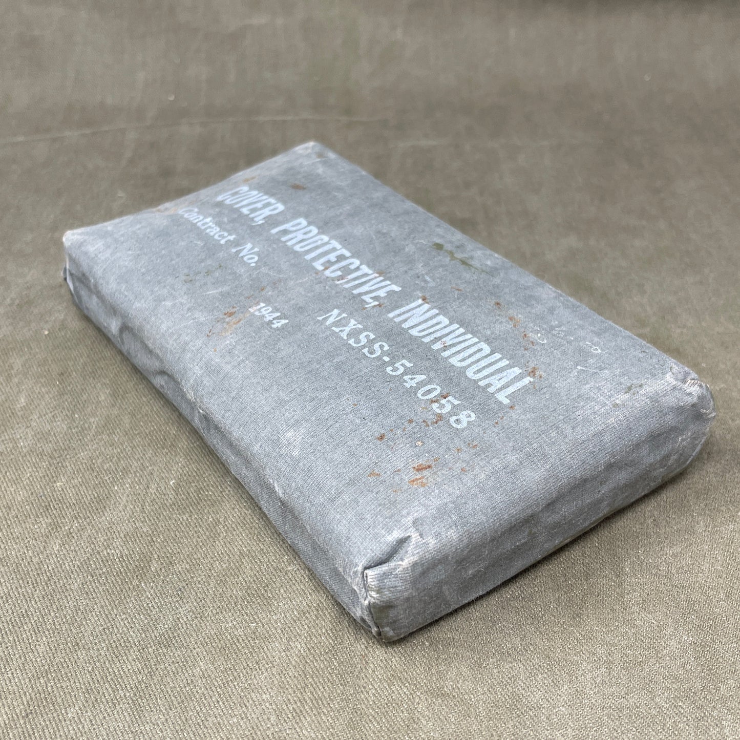 US Army Cover Protective Individual 1941 Dated Sealed