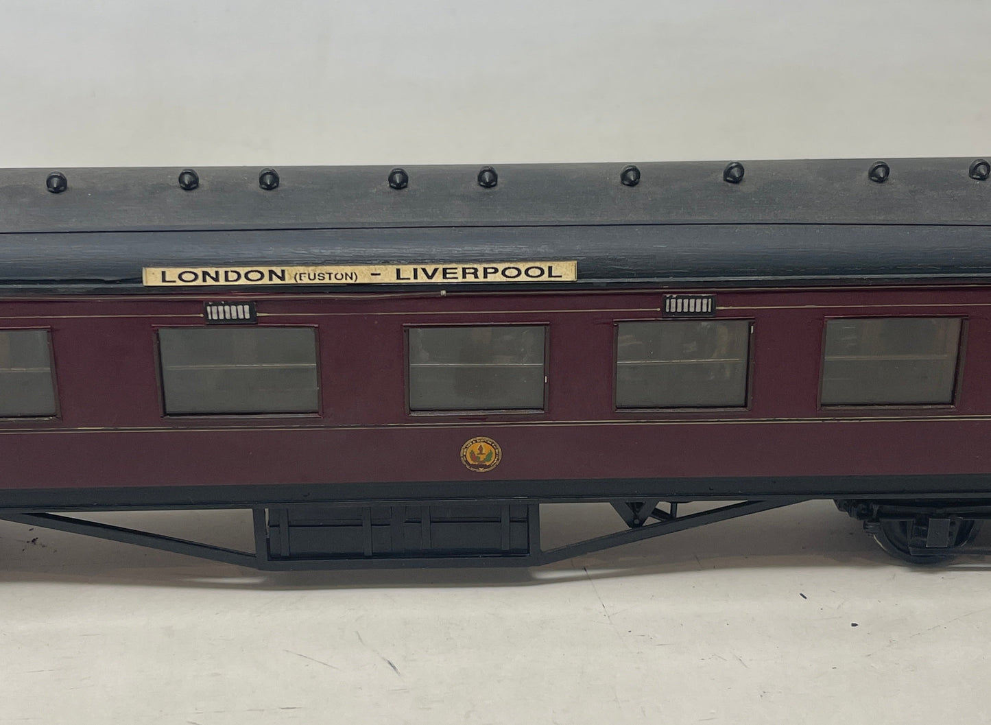 0 Gauge LMS Maroon Stanier D`3rd Coach