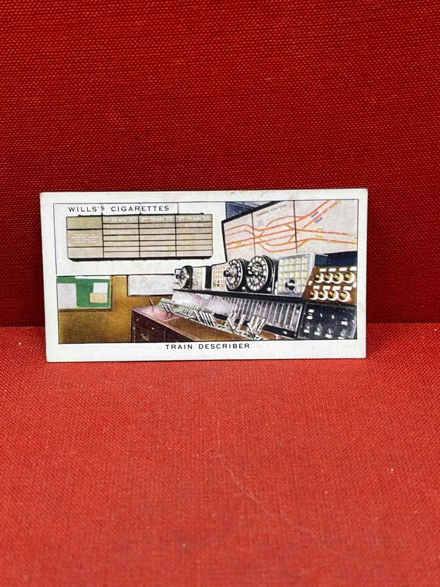 WD&HO WillsCigarette Cards Railway Equipment