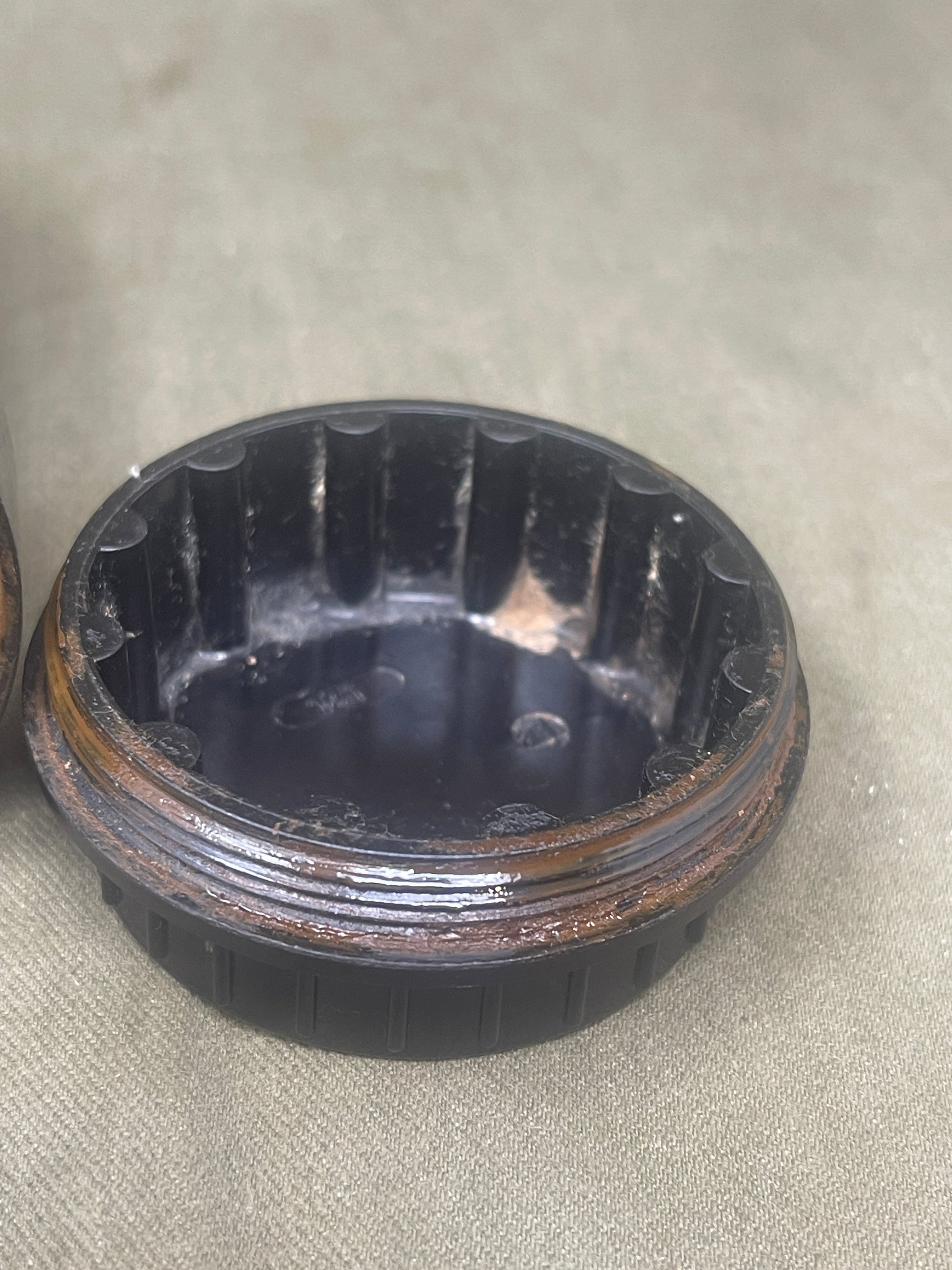 Original WWII German Luftwaffe Bomb Fuze Bakelite Transit Case.