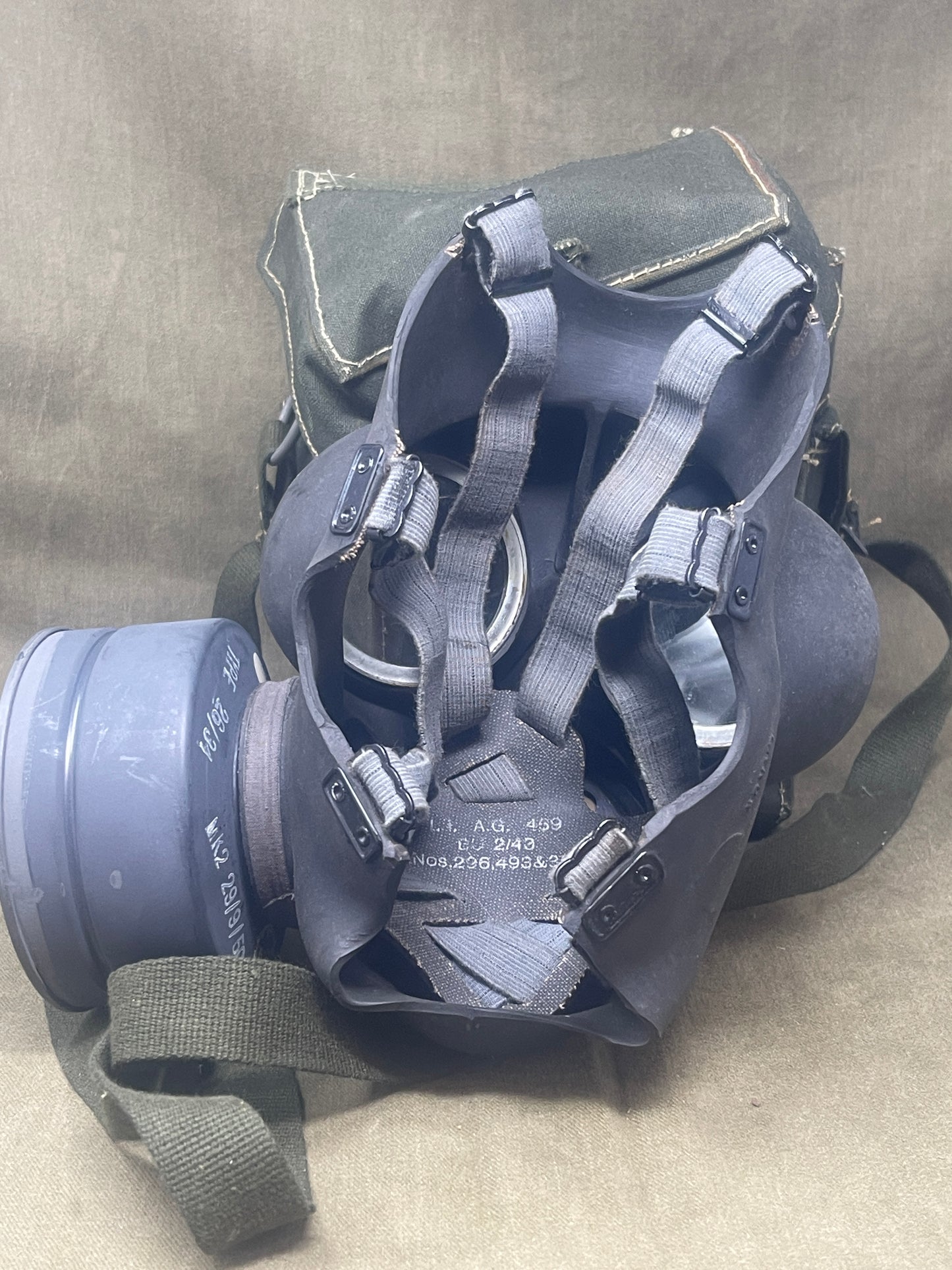 British 1944 Pattern Jungle Lightweight Respirator