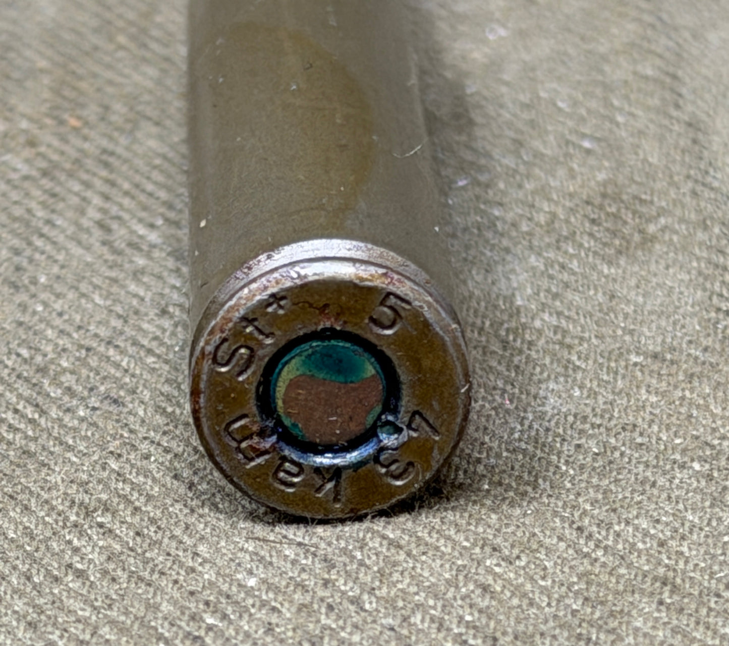 Original Inert German 7.92×57 Mauser Cartridge – kam St 5 1943 – HASAG, Occupied Poland