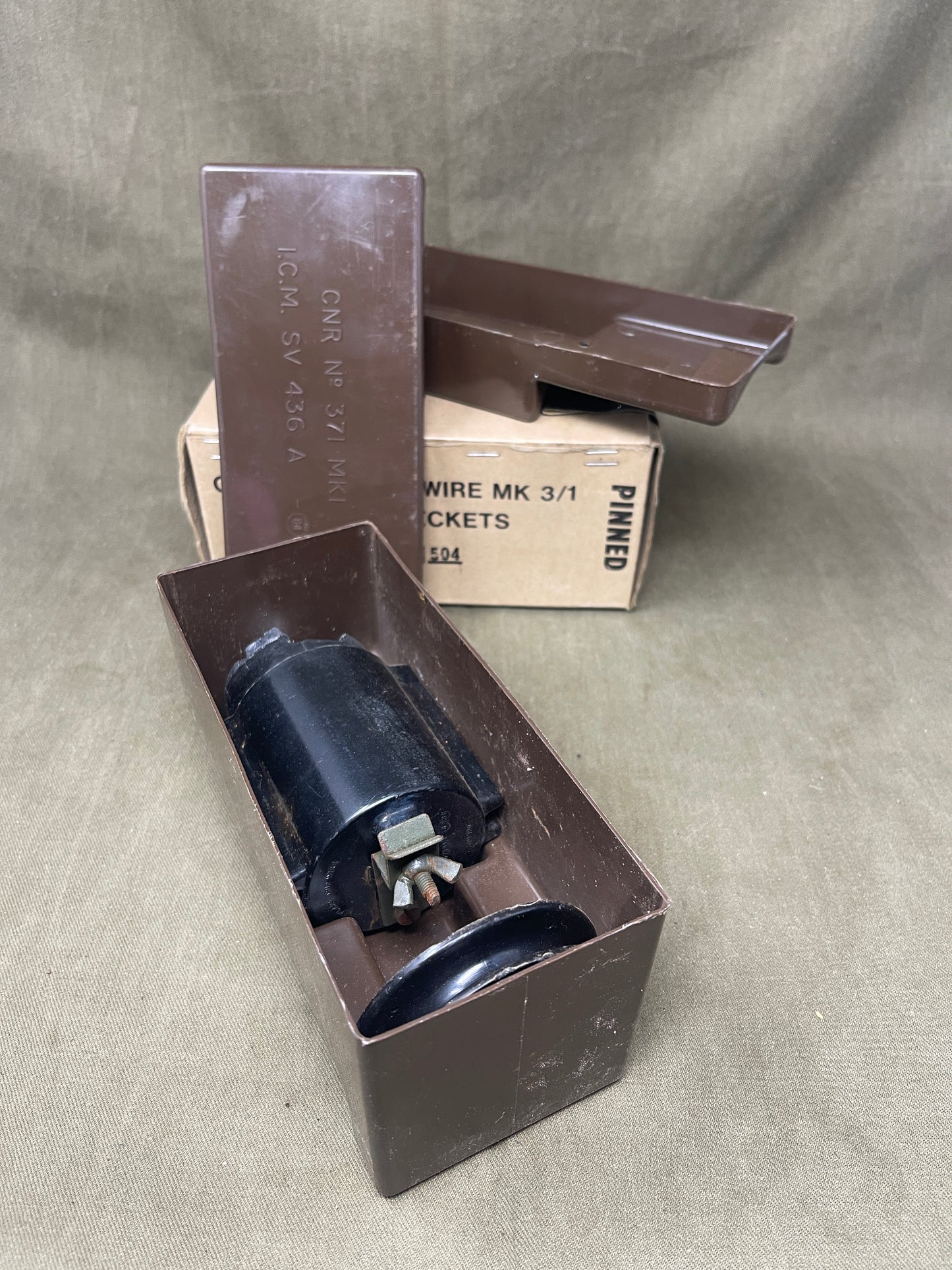Flare Tripwire MK 3/1 (CY 12-84 504) – 1984 Cold War Military Signal Device (Inert)