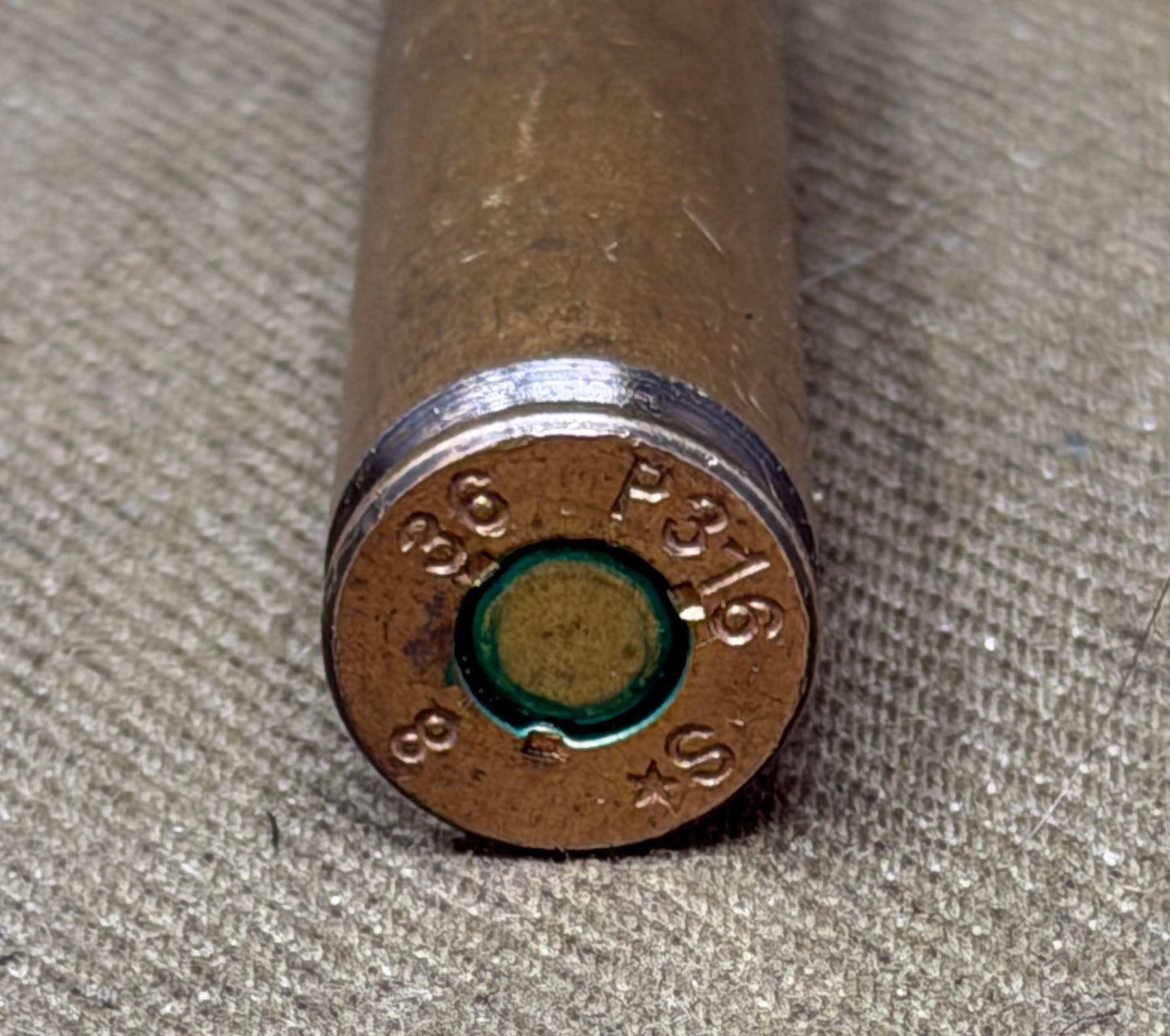 Original Inert WW2 German 7.92×57mm Mauser Round – P316 1936 S Lot 8
