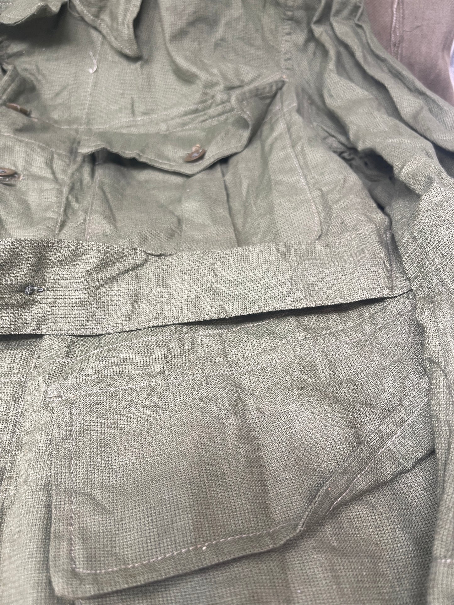 1950 Dated British Army Jungle Green Bush Jacket Size 4