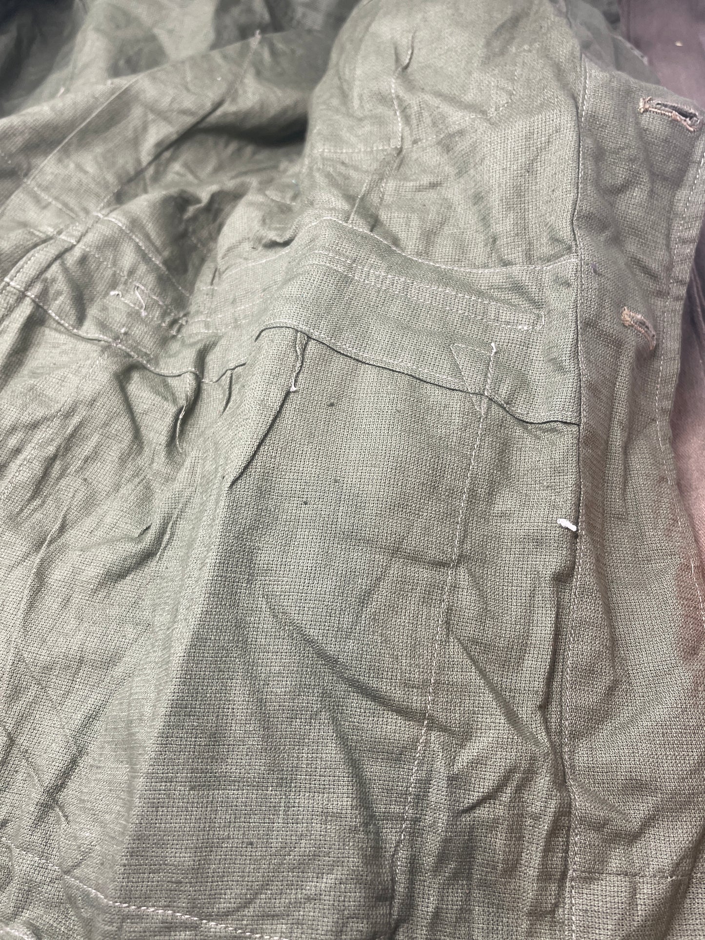 1950 Dated British Army Jungle Green Bush Jacket Size 4