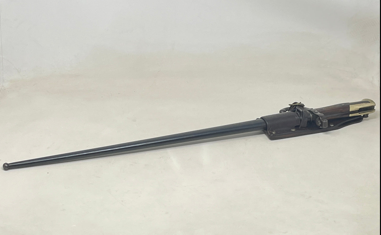 French M1874 Gras bayonet 20.5 inch, single edged, T section blade.