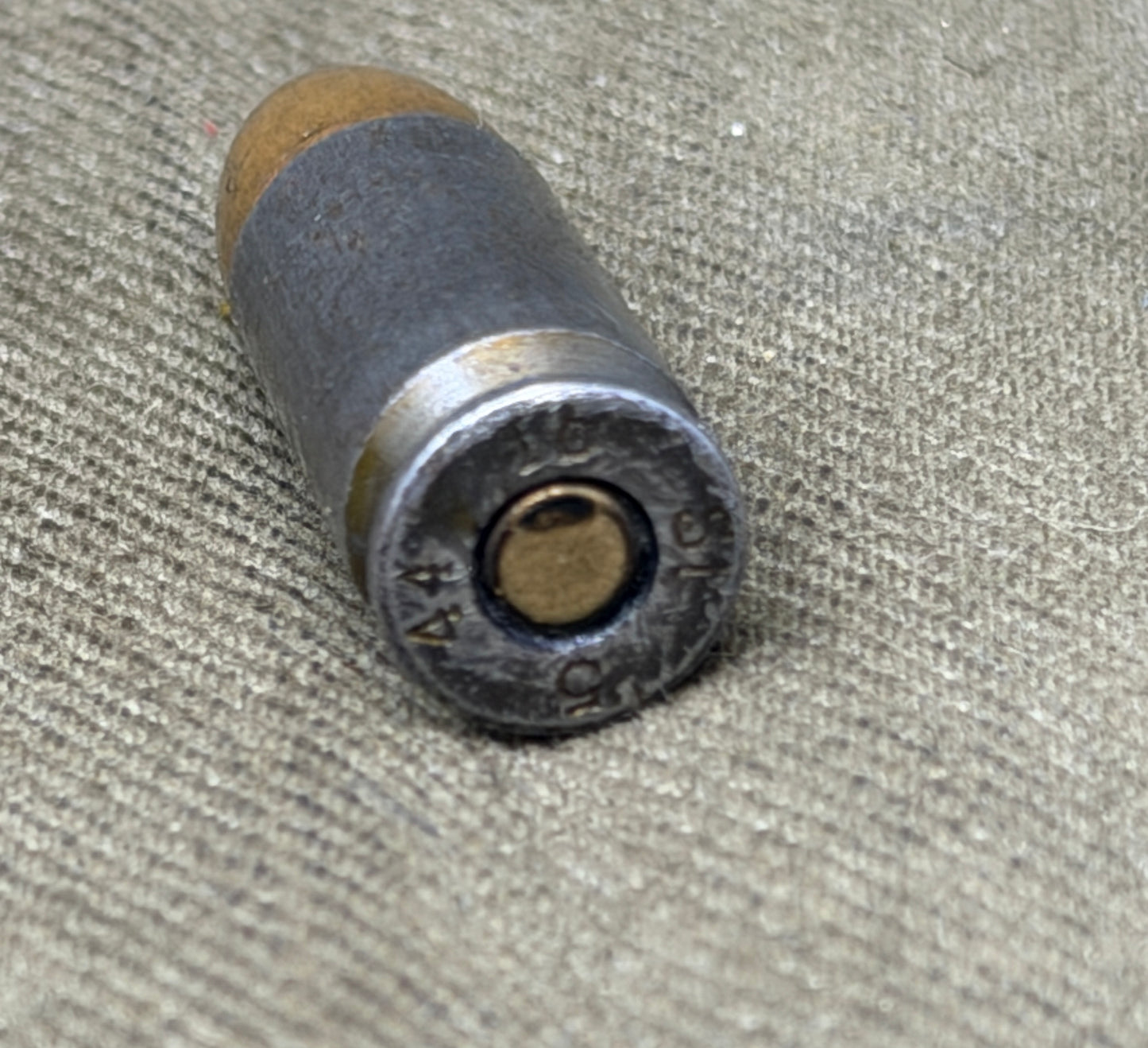 Original Inert WWII German 9mm Parabellum Cartridge – fb St 5 1944 – Mansfeld A.G.