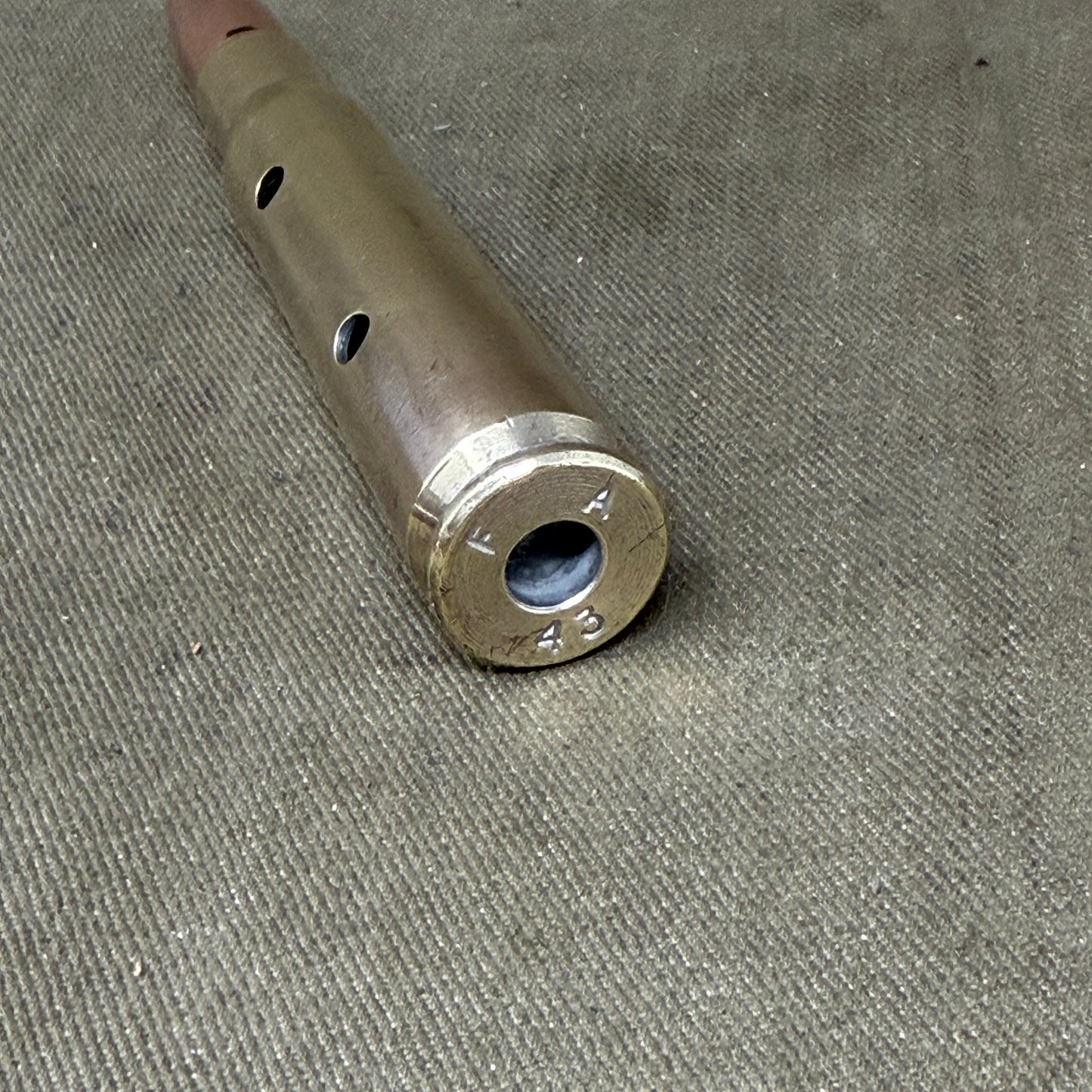 Original U.S. WWII .50 BMG Frankford Arsenal Drill Round – FA 43 Inert Training Cartridge