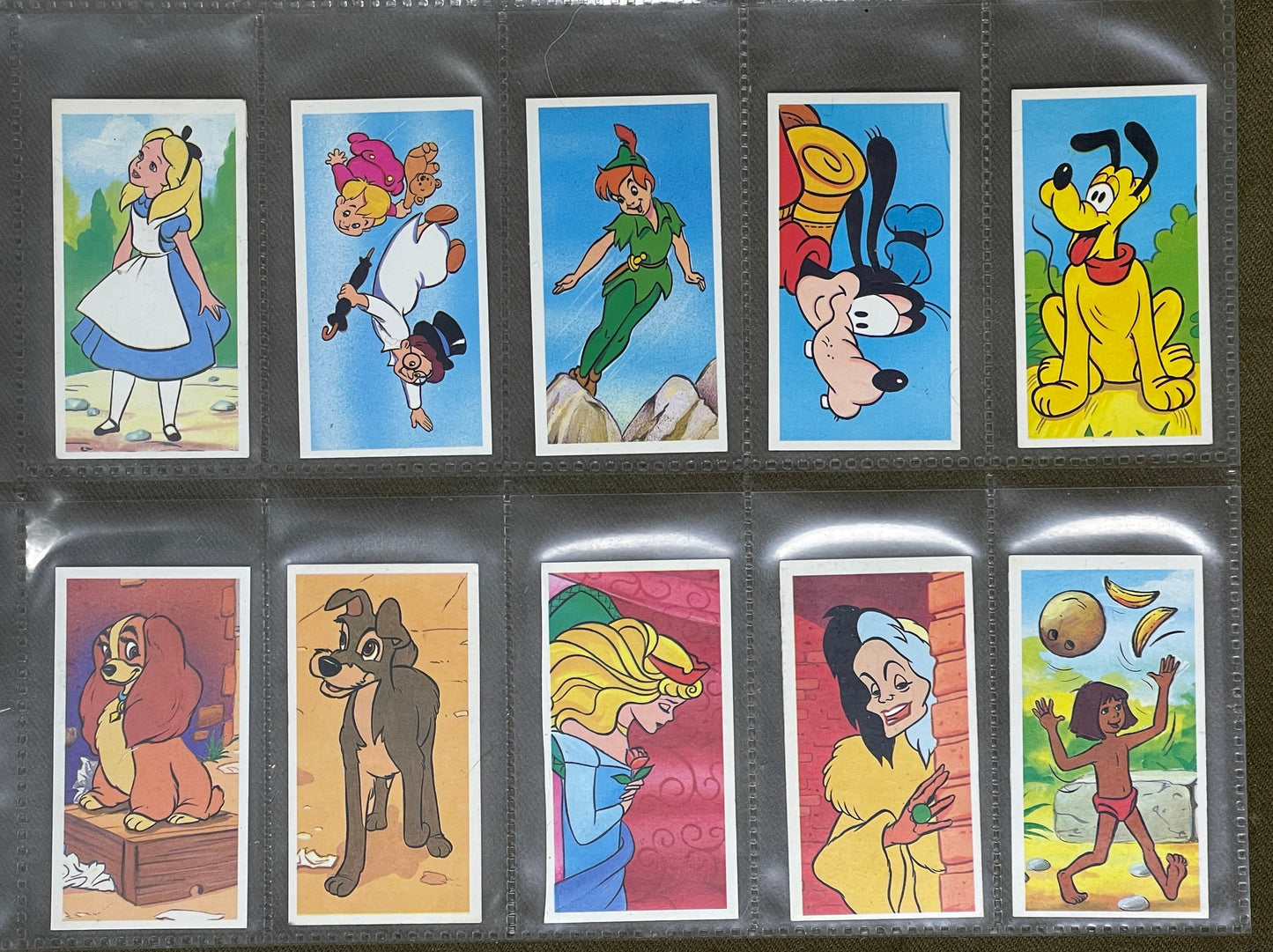 Brooke Bond The Magical World of Disney, Collectable Cards 1989