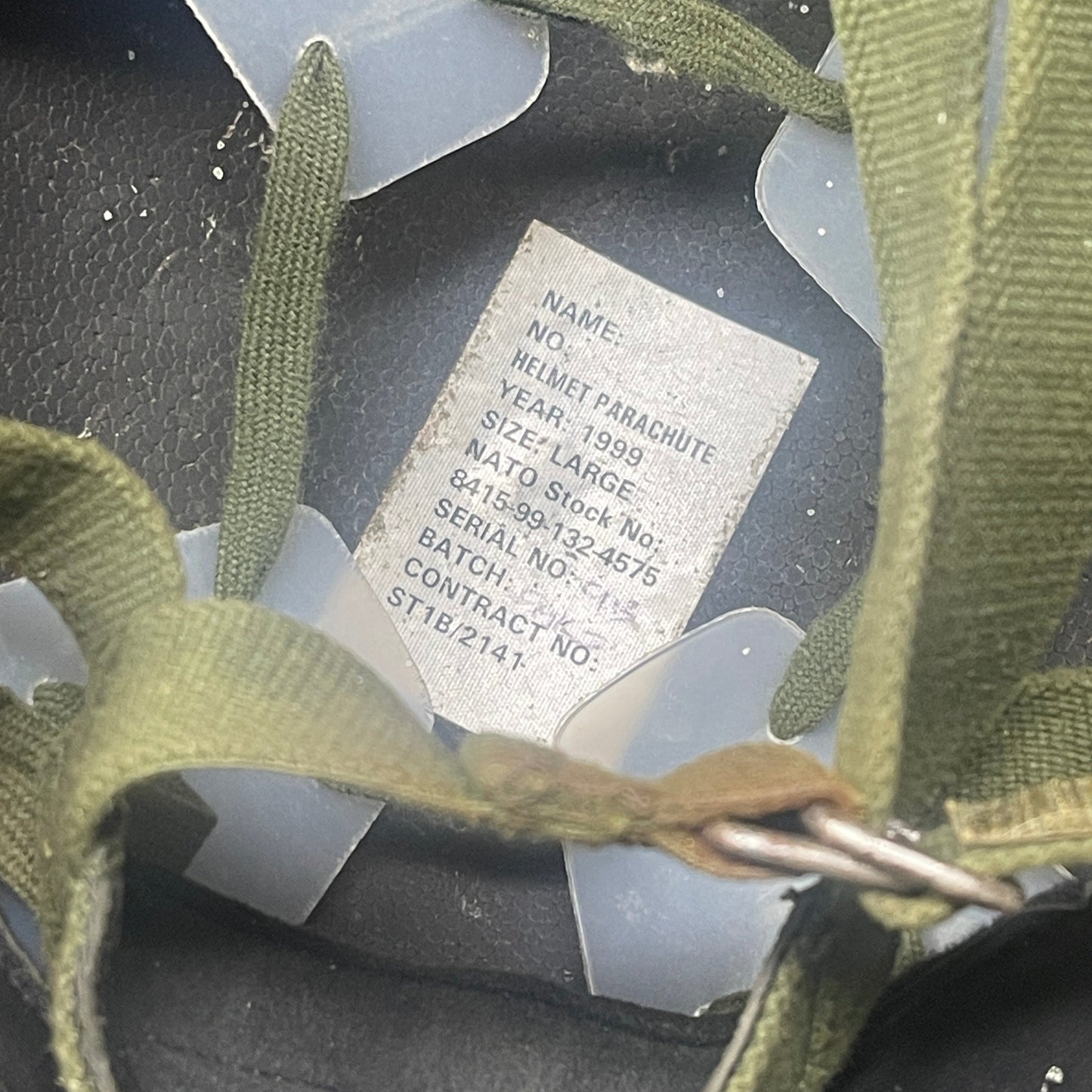 British Army Helmet Parachute Large