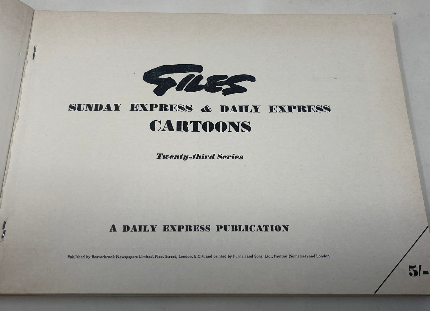 GILES Daily Express and Sunday Express Cartoons (23nd Series)