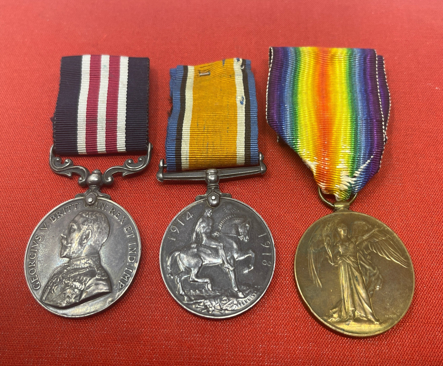 A Great War MM Group 36449 Bmdr E Bowser 189 Brigade RFA