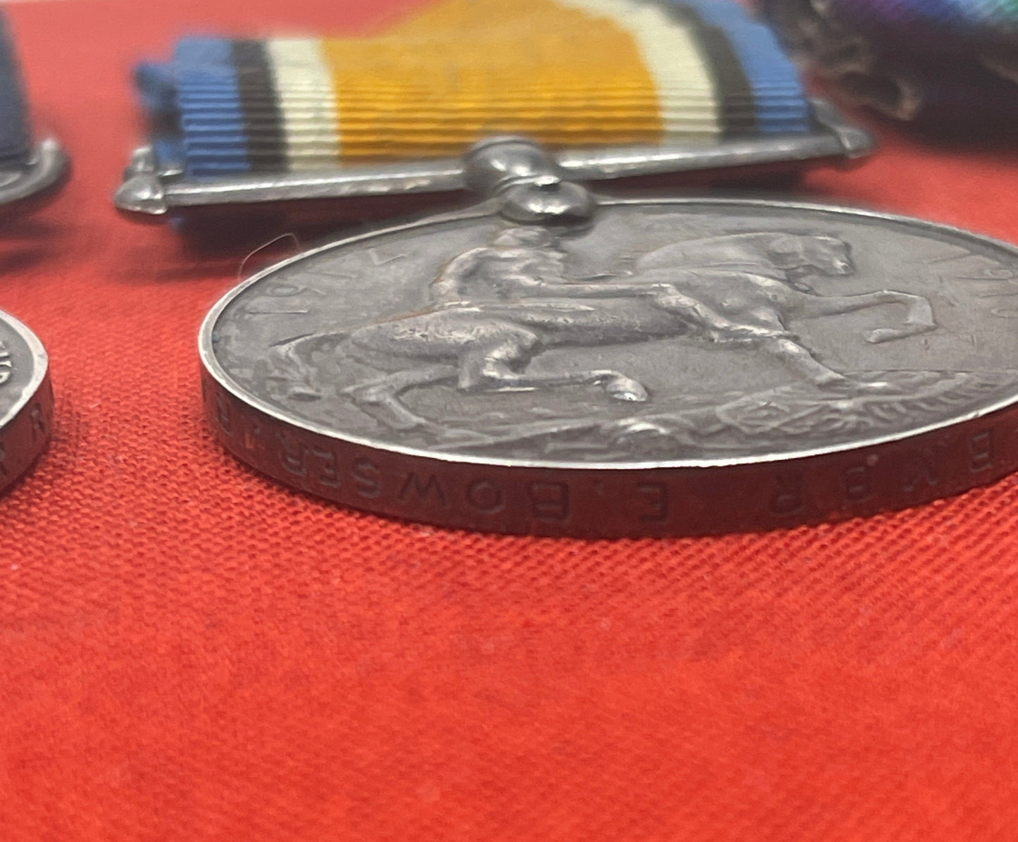 A Great War MM Group 36449 Bmdr E Bowser 189 Brigade RFA