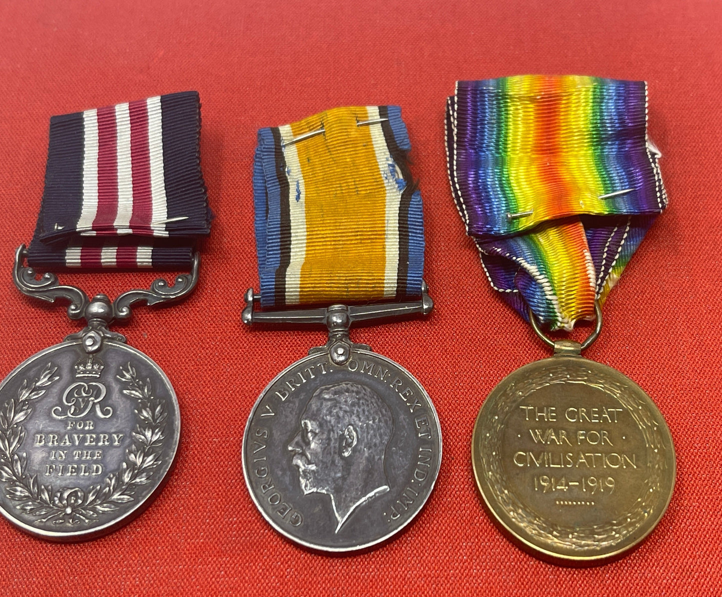 A Great War MM Group 36449 Bmdr E Bowser 189 Brigade RFA