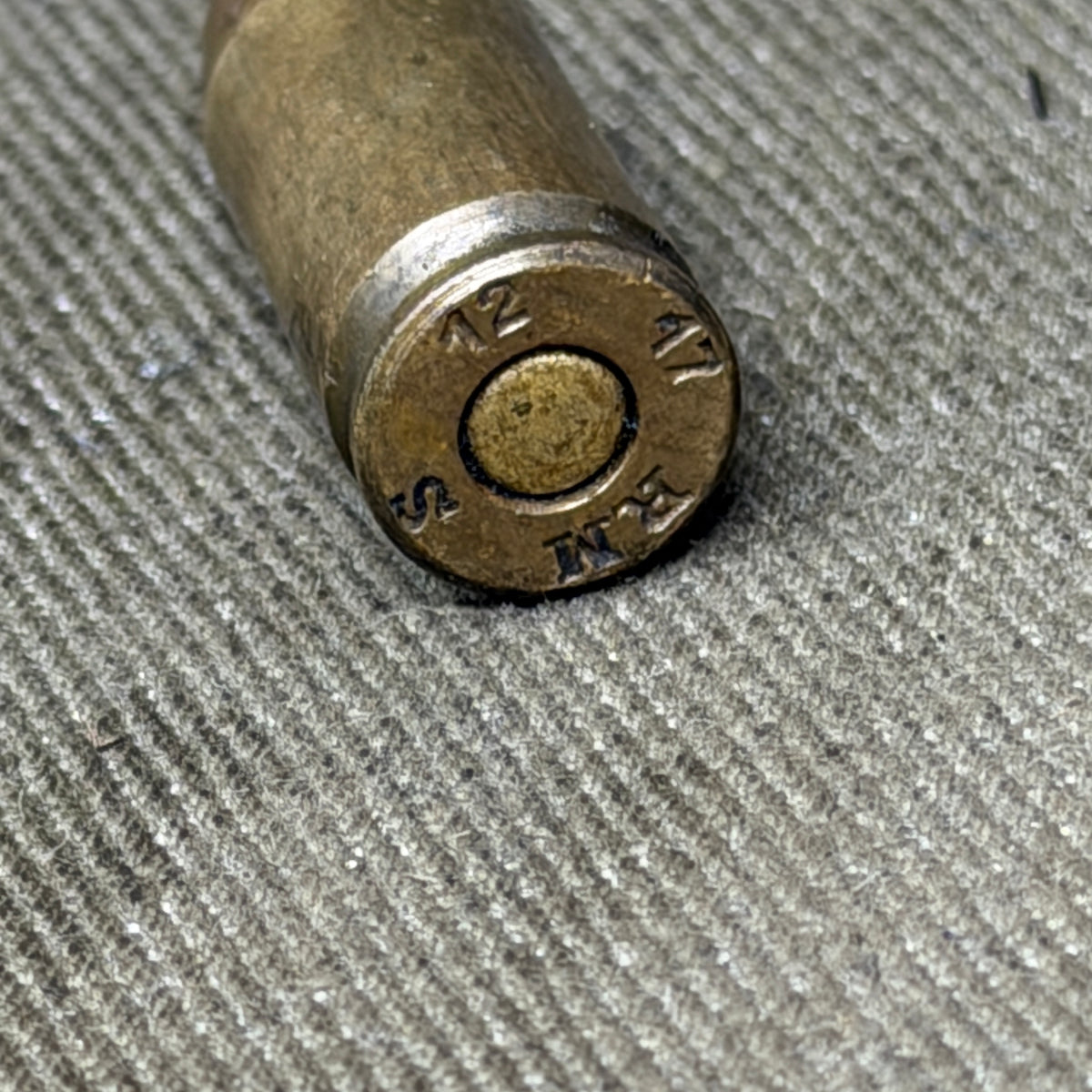 Original WW1 German 9mm Parabellum Cartridge – RM S December 1917 – Inert