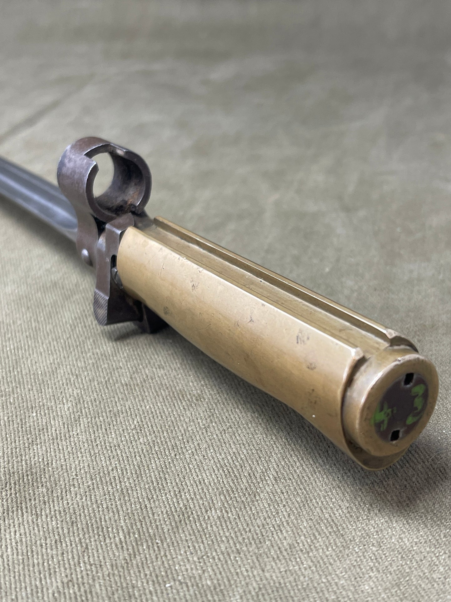 WW1, Original, French,’ Épée-Baïonnette Modèle 1886 Modifié 1915′ or Lebel M1886/15 Bayonet and Scabbard