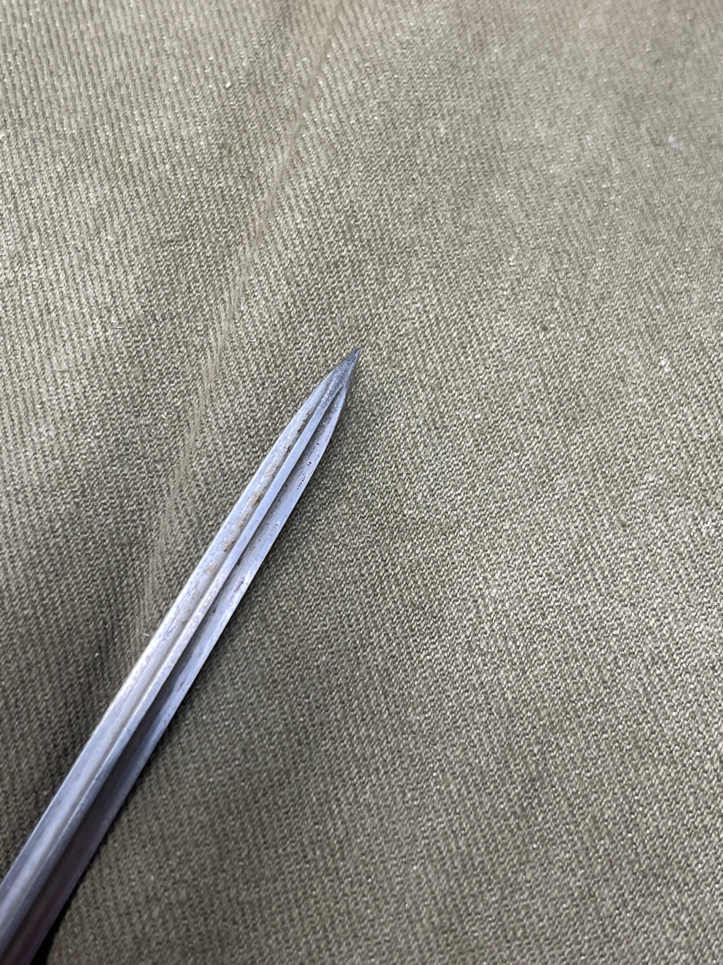 WW1, Original, French,’ Épée-Baïonnette Modèle 1886 Modifié 1915′ or Lebel M1886/15 Bayonet and Scabbard