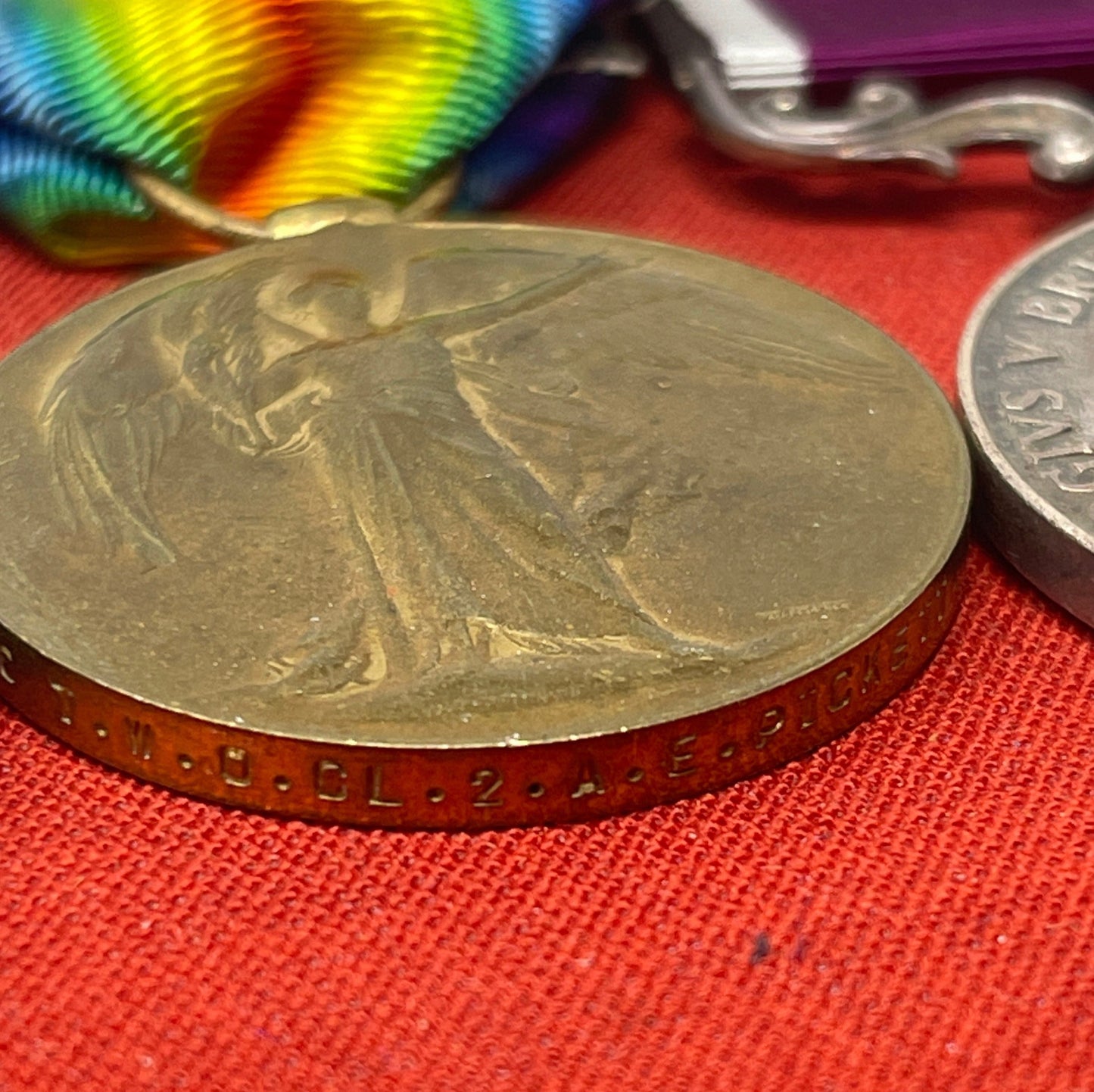 A Great War Military Medal Group T/WO2 9226 Albert E Pickett MM, RE