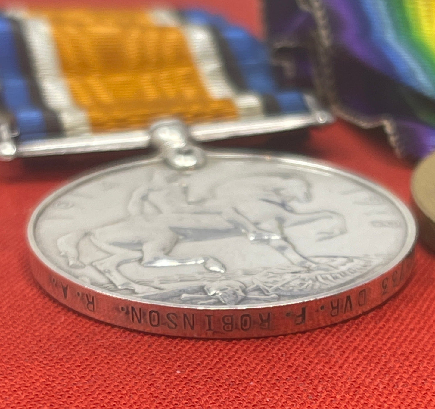 WW1 Pair British War Medal Victory Medal