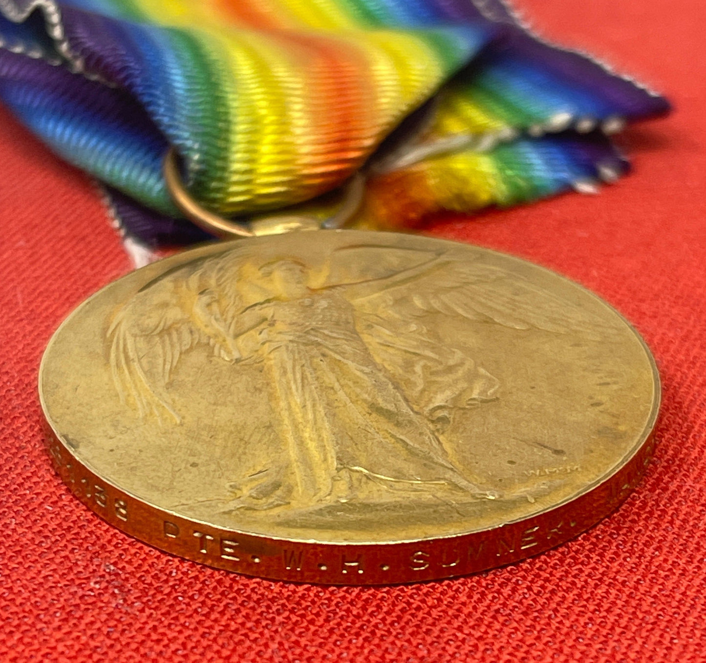 WW1 Pair Manchester Regiment - Labour Corp