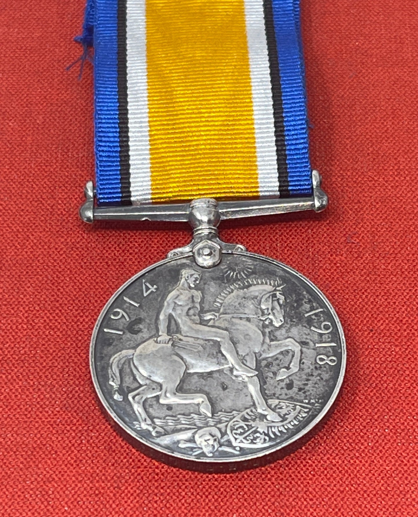WW1 British War Medal To 9101 Gnr T E Cullis