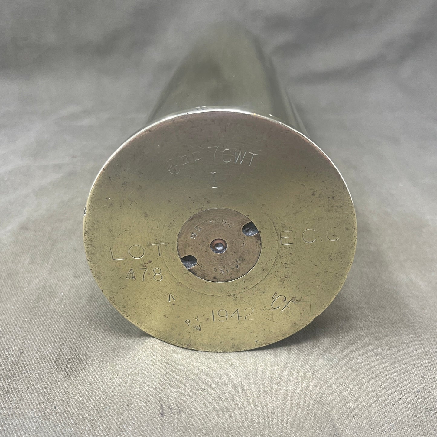 Ordnance QF 6-pounder 7 CWT Shell,