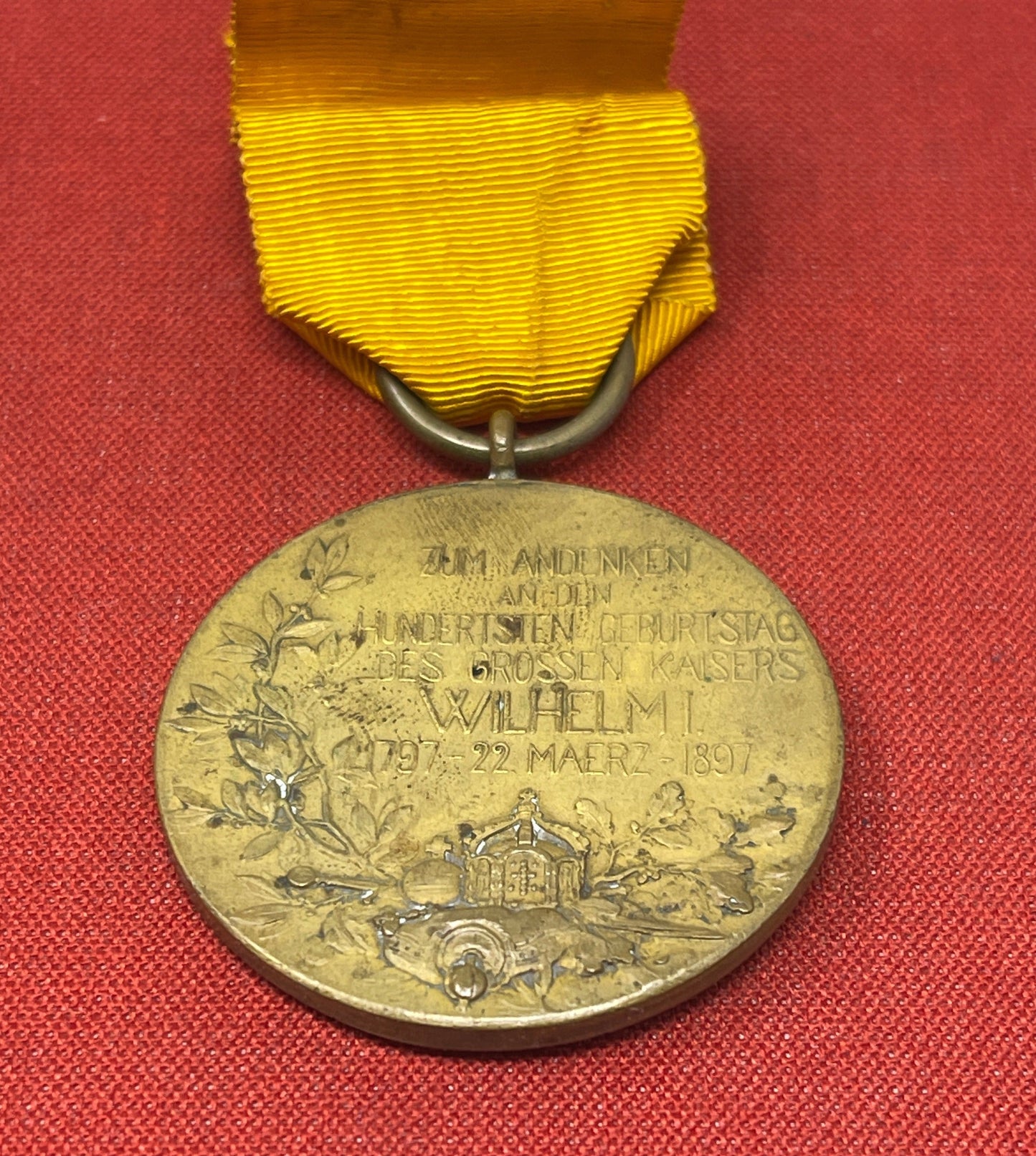 German pre WW1 Prussian Emperor Wilhelm Medal