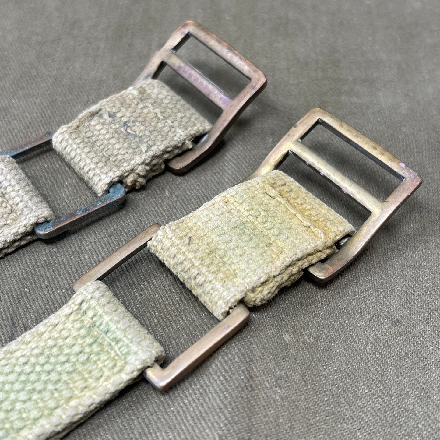 British Khaki 1937 Pattern Webbing Brace