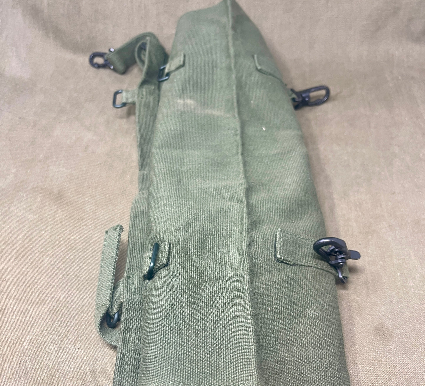 Original Excellent Condition British 1958 Pattern Webbing Poncho Roll – Authentic Military Gear